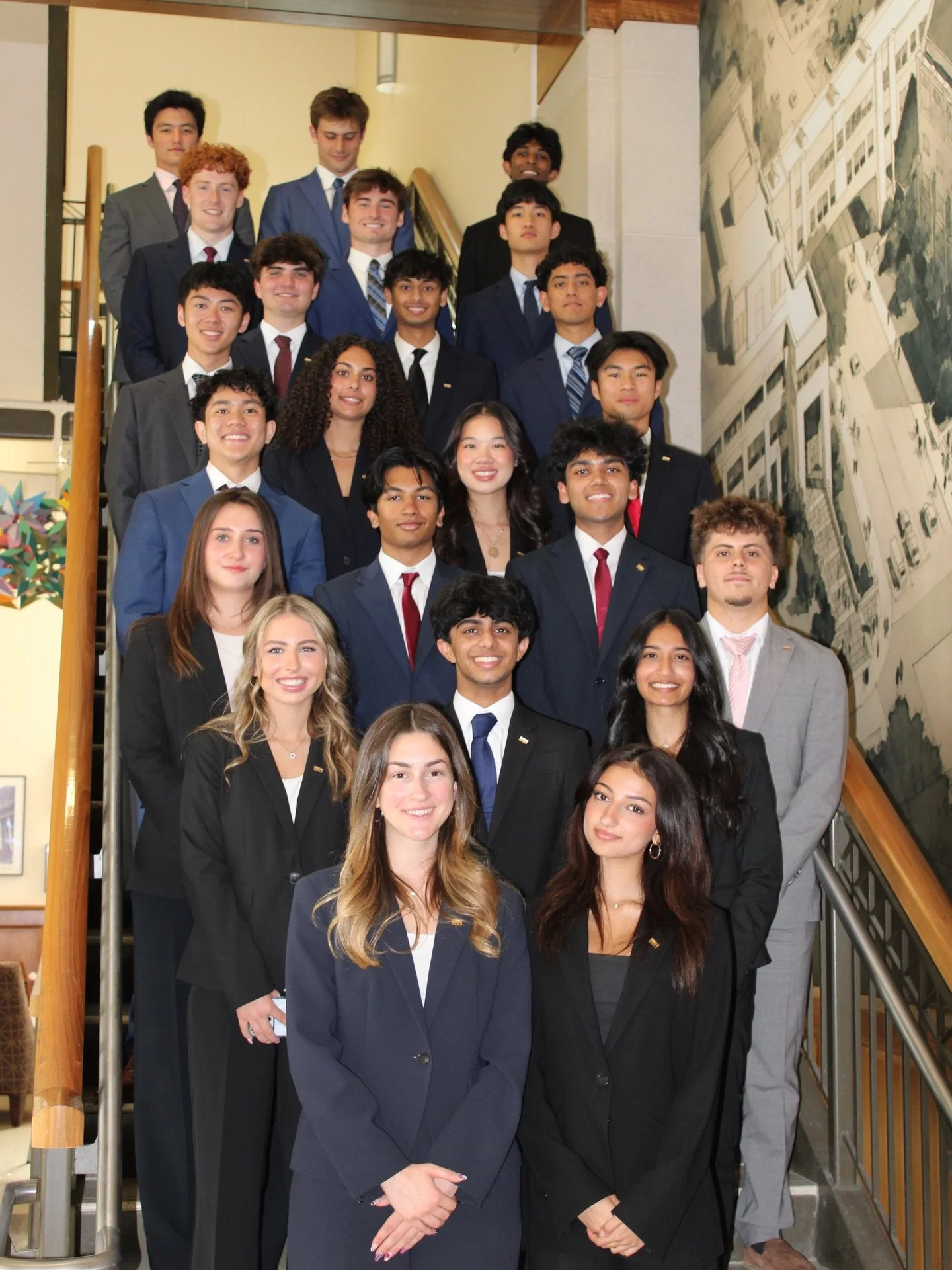 We are proud to officially welcome our Spring 2026 Pledge Class into Phi Chi Theta!

Huge congratulations to our Pledge Educators, @nona.saharan &amp; @vishak.ravishankar , and our Directors of Pledge Professional Development, @samprit_1738 &amp; @ad