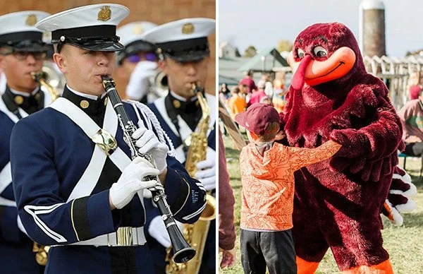 Hokie Spirit Day at Sinkland Farms