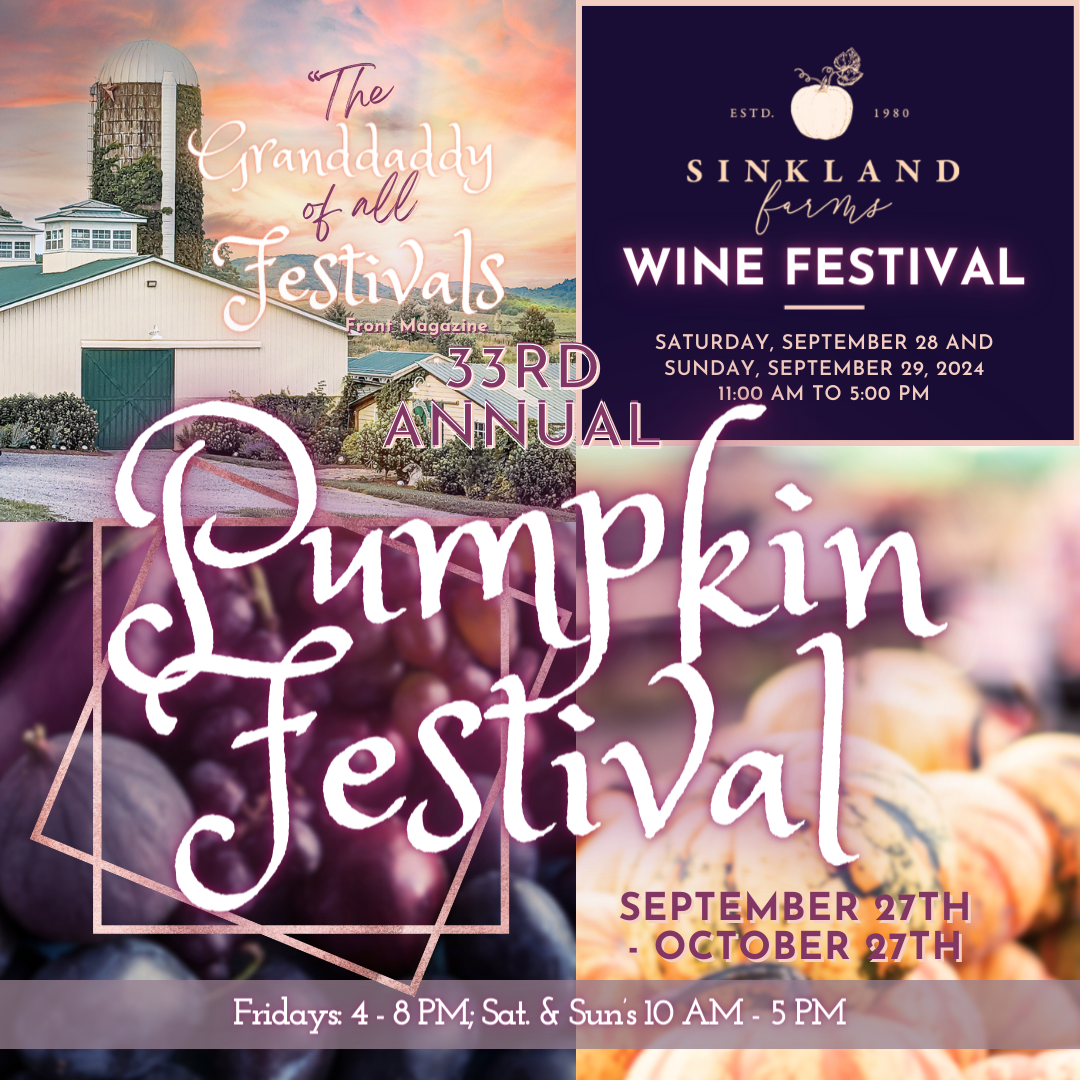 33rd Annual Pumpkin Festival &amp; 2nd Annual Wine Fesitval