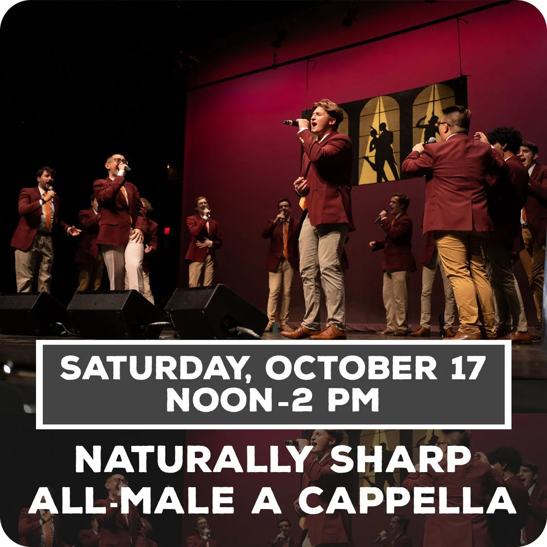 Oct 17 - Naturally Sharp A Cappella