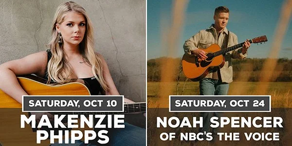 Makenzie Phipps on Oct 10 and Noah Spencer on Oct 24