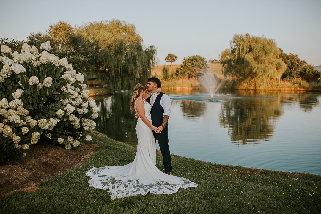 Sinkland Farms Tuscan Pond and Gardens Wedding Venue