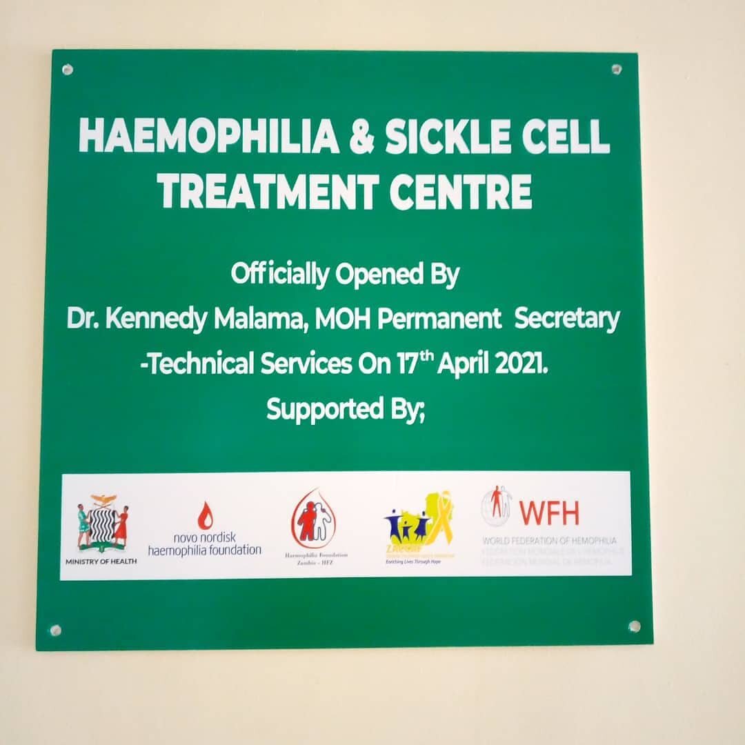National launch of World Hemophilia Day 2021 in Chinsali  graced by the Muchinga Province Permanent secretary Capt. Mulenga Kabanda, the Deputy PS, Provincial Health Director Dr Chilembo not forgetting Hemophilia patients, healthcare workers. PS TS M