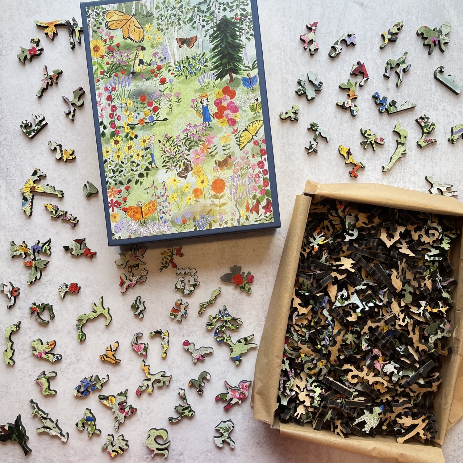 swallowfield maine garden puzzle