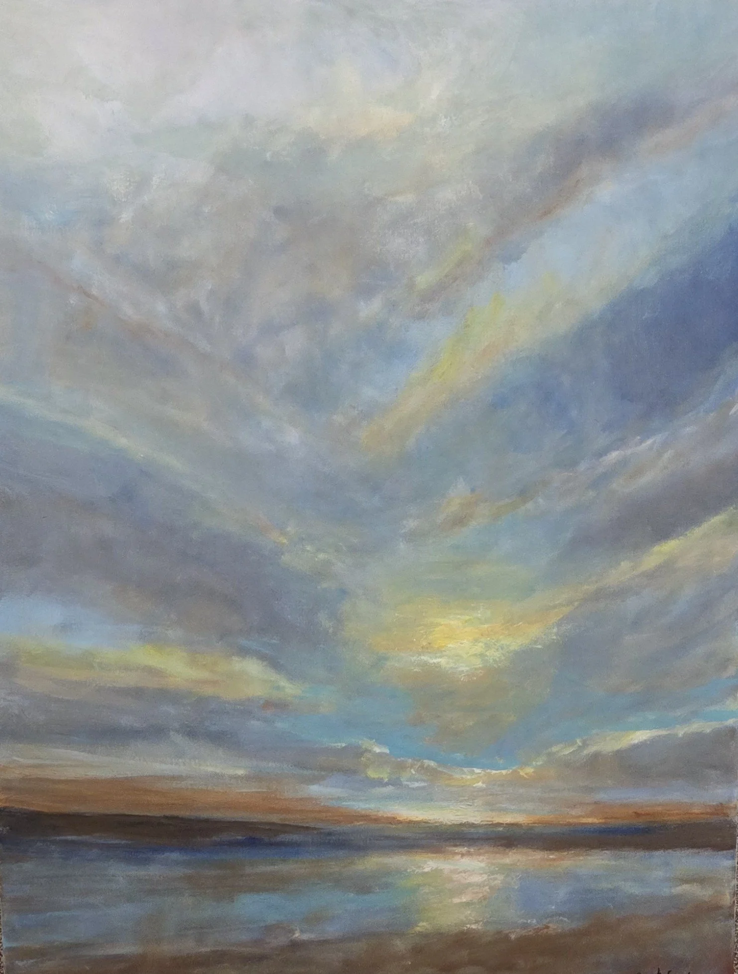 GG657- Summer Reflections, 36x48, oil on canvas