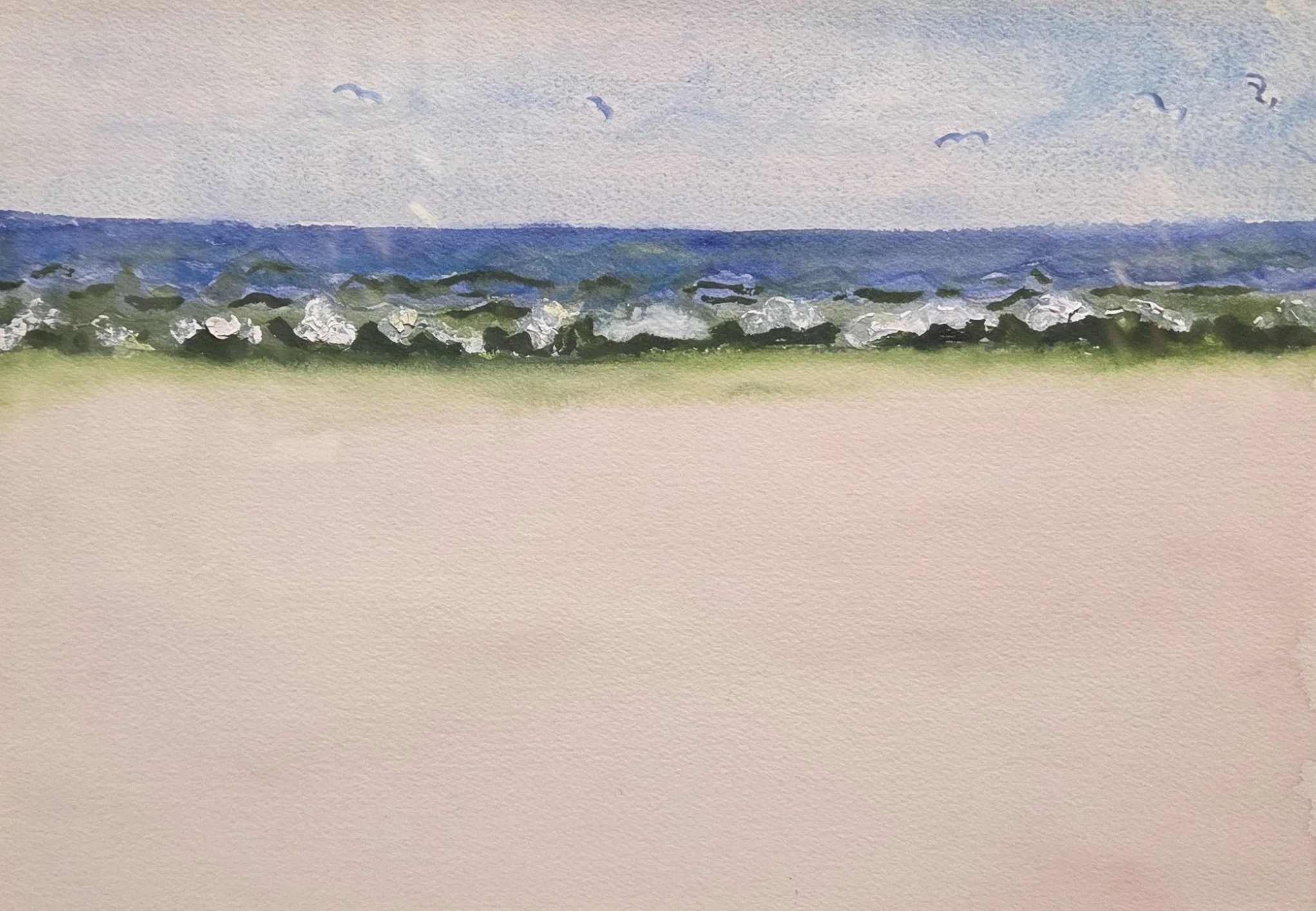 Elizabeth Pajerski, Fort Walton Beach, 14x10, watercolor