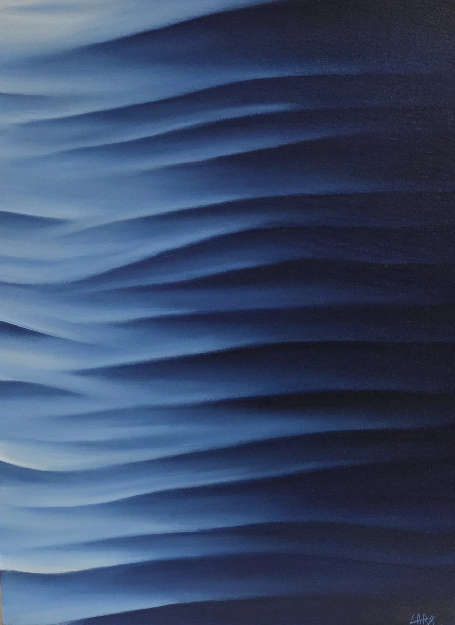 LM010- Edge of Calm, 18x24, oil on canvas