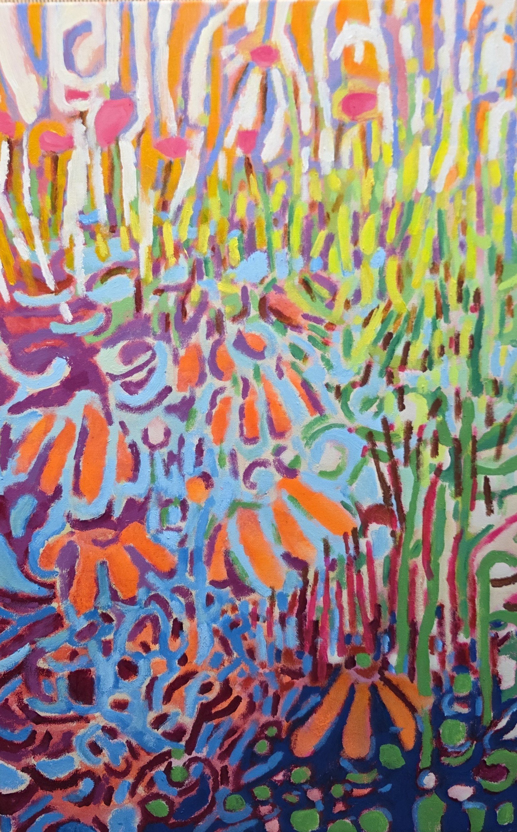 RM107- Electric Avenue, 20x30, acrylic on canvas