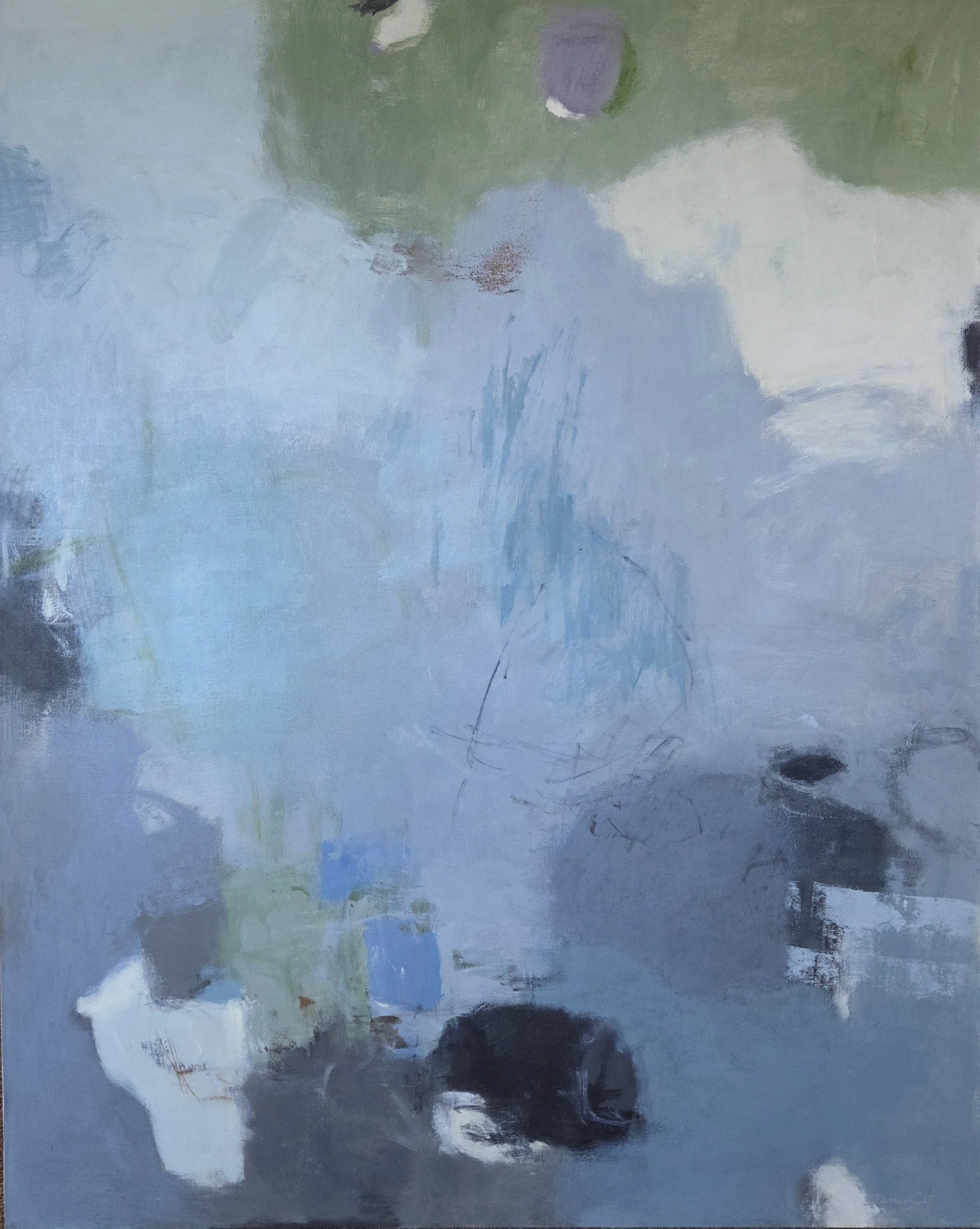 *SOLD* DS197- The Sky is Blue, 48x60, acrylic on canvas