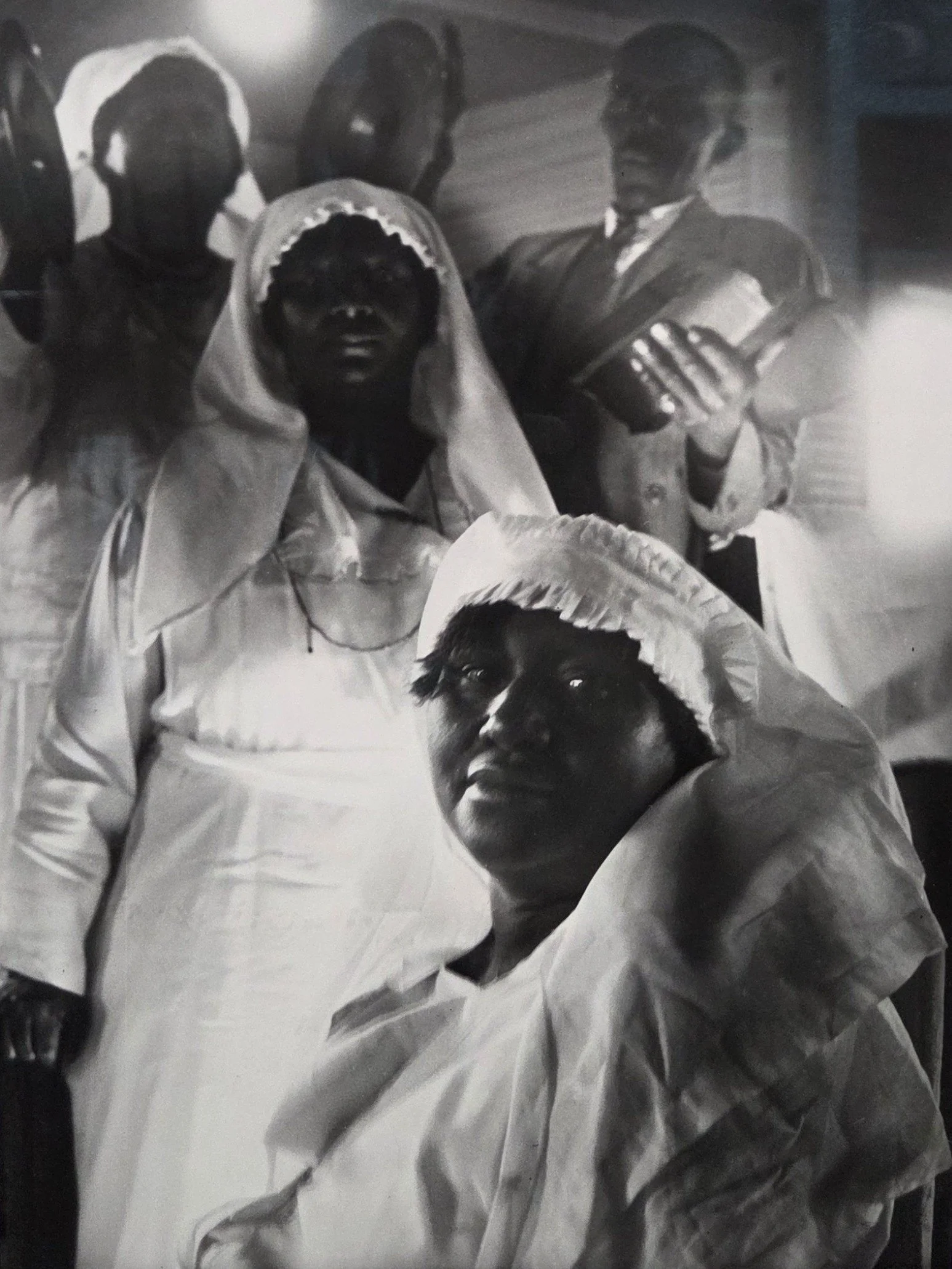 Eudora Welty, Preacher and Leaders of the Holiness Church, 16x22, silver gelatin photo, Palaemon Press, ed. 61/75