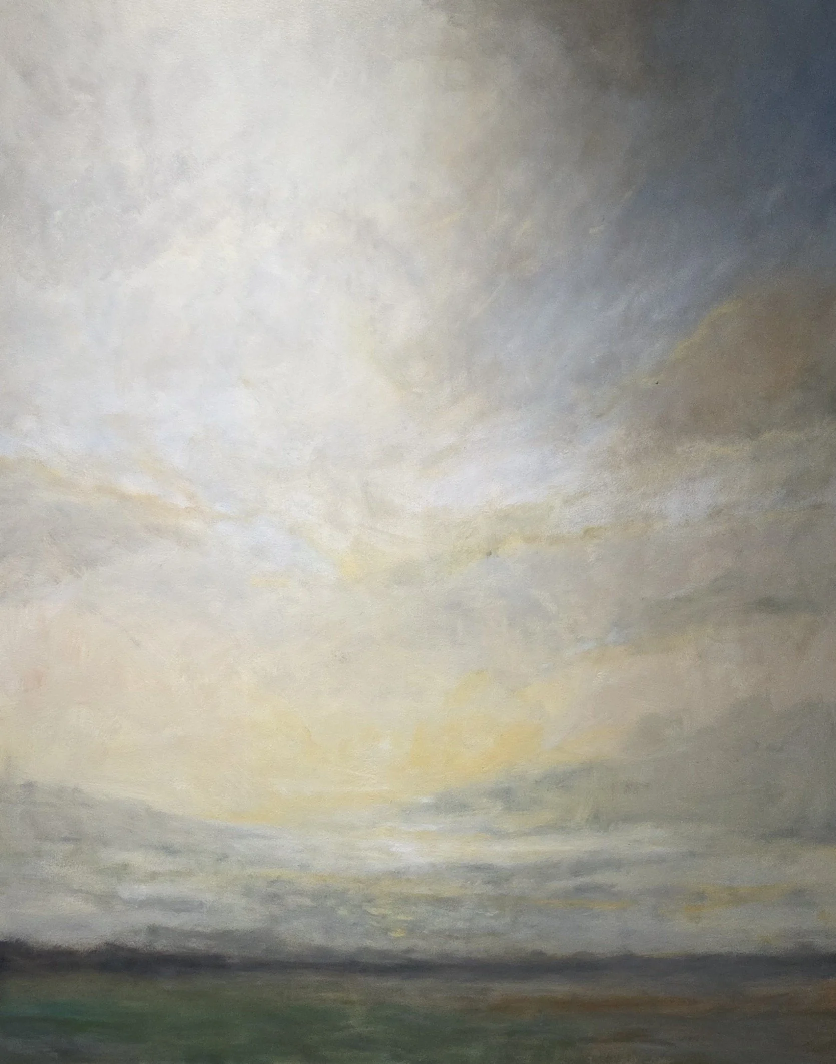 *SOLD* GG650- Hazy Sky, 48x60, oil on canvas