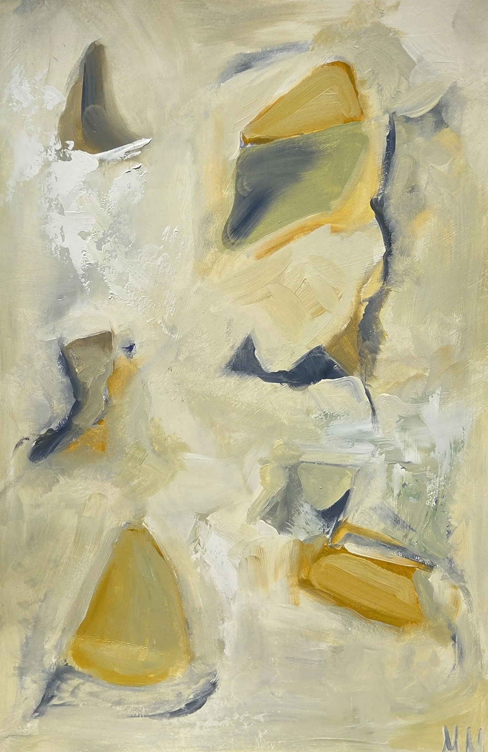MM011- I Wouldn't Miss It II, 12x18, oil on paper