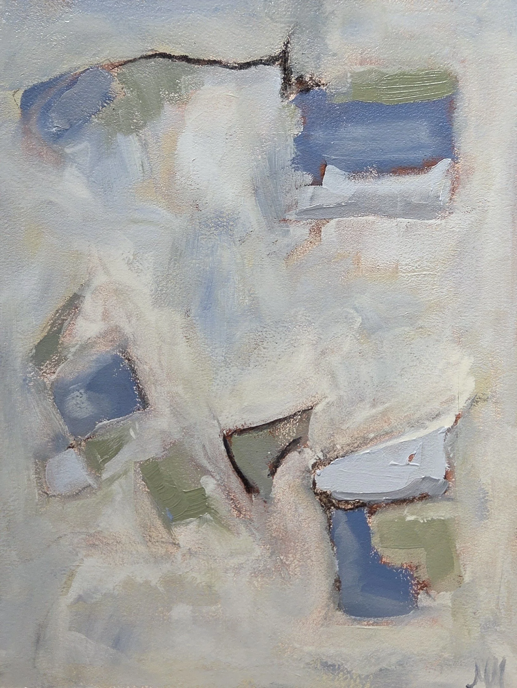 MM006- Did You Really Think I Was Gonna Marry You? II, 11x15, oil on paper