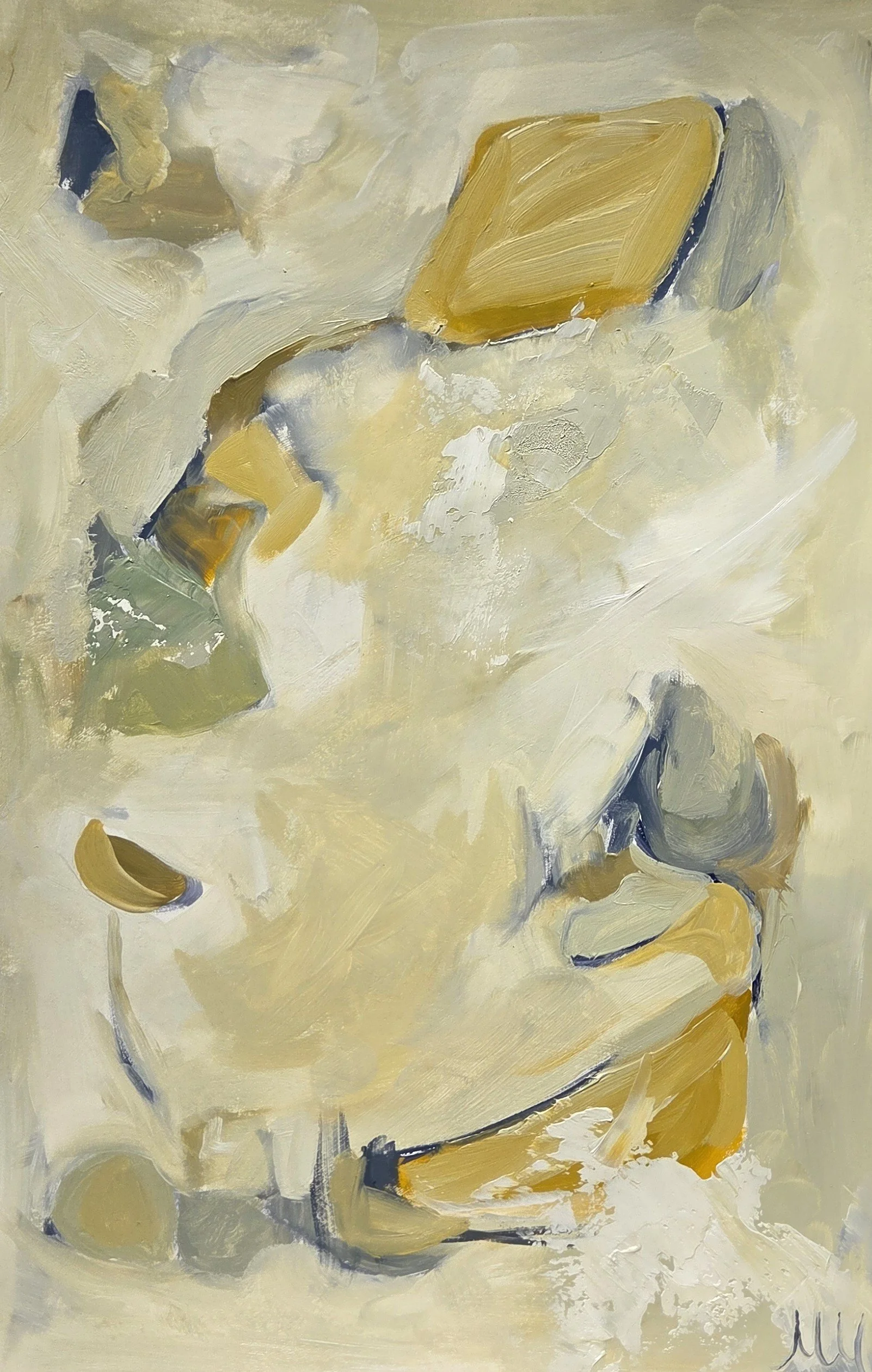 MM010- I Wouldn't Miss It I, 12x18, oil on paper