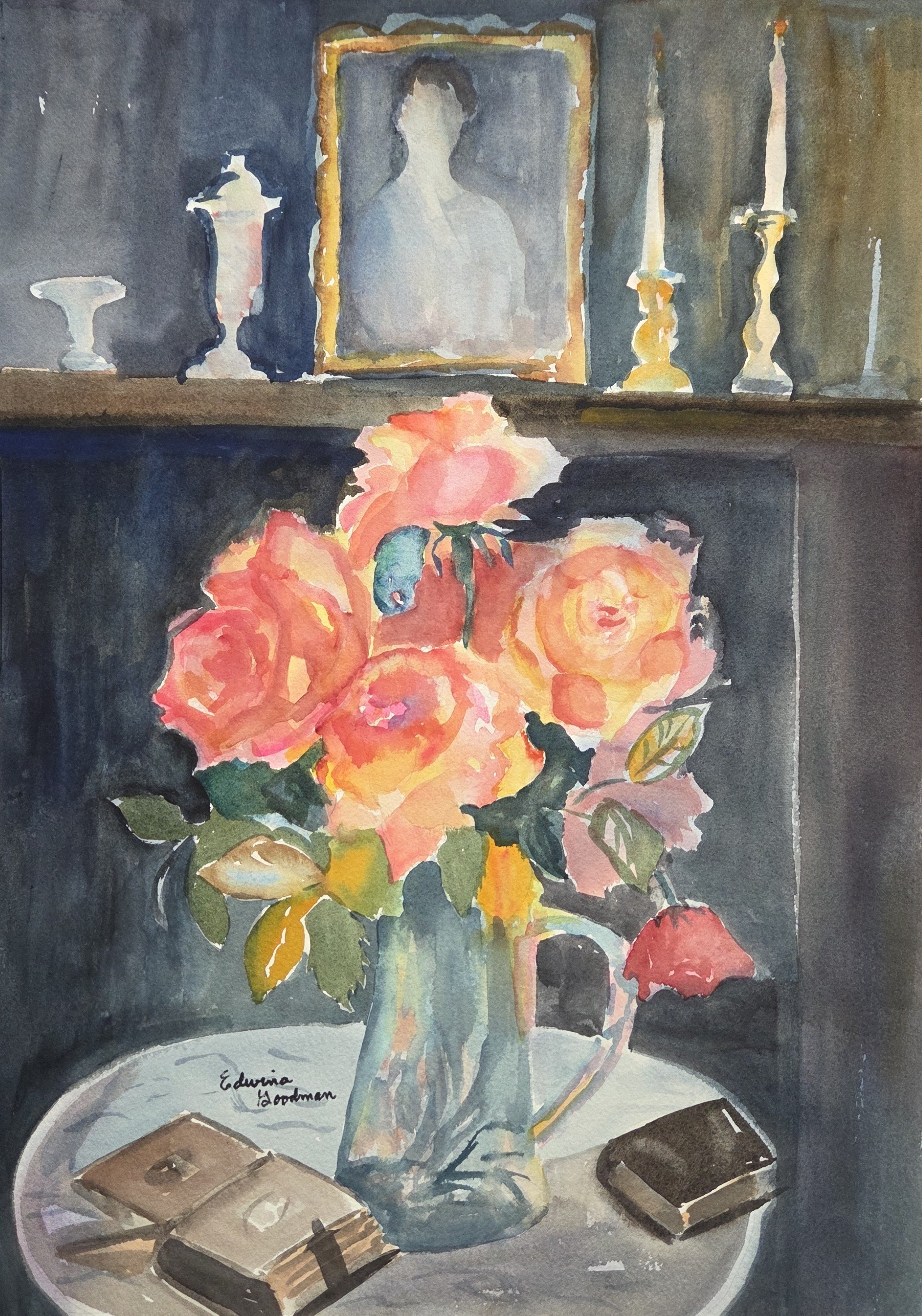 EG011- "Memories", 14x20, watercolor