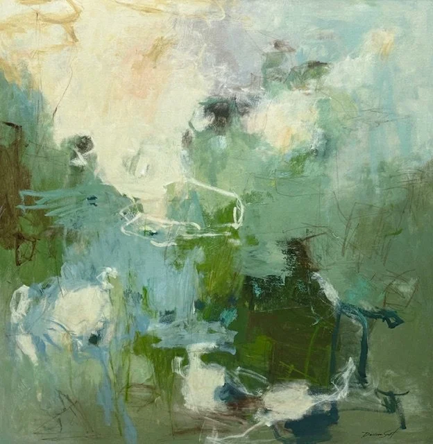 DS233- Meadow, 48x48, acrylic on canvas