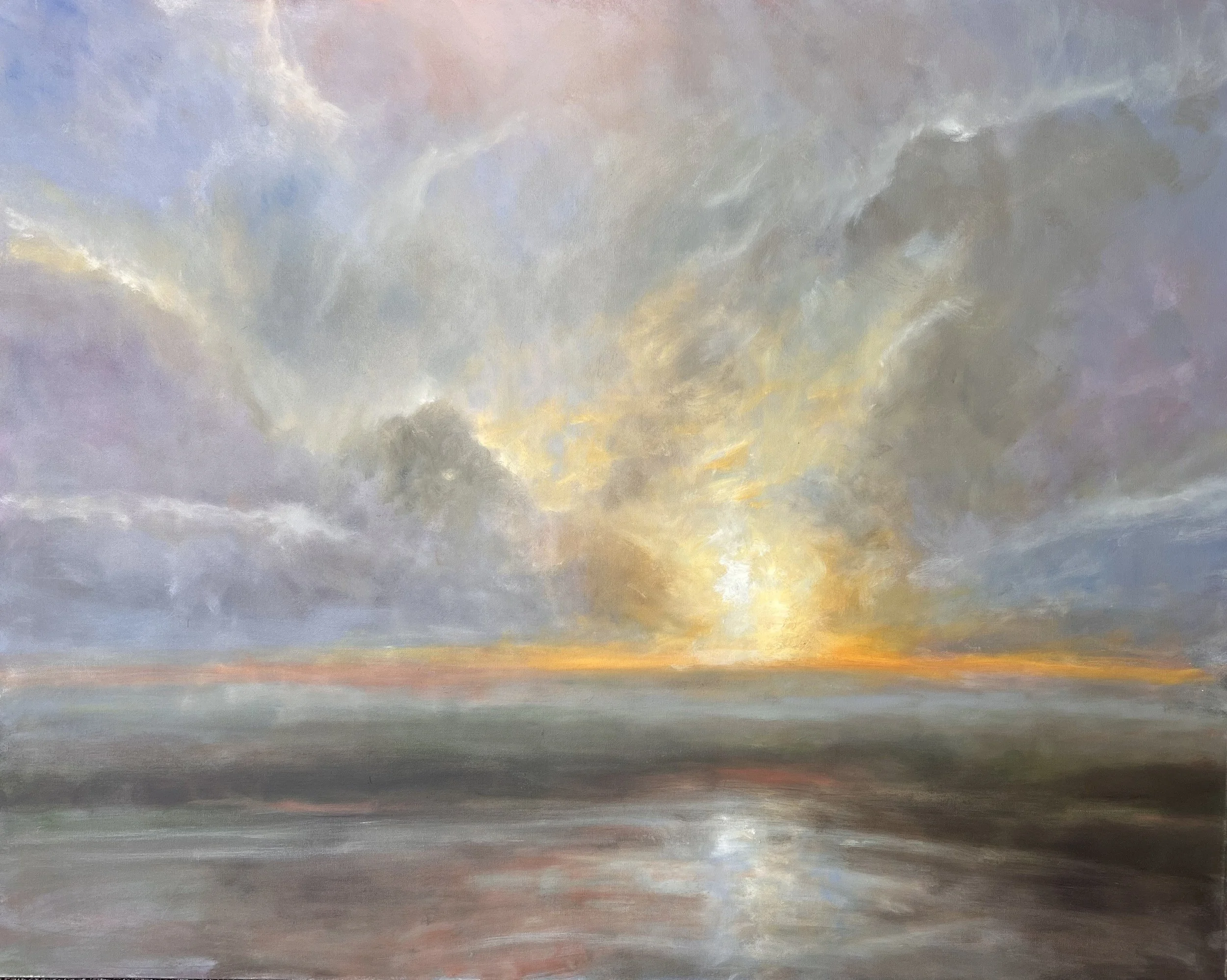 GG599- Song of Earth, 60x48, oil on canvas