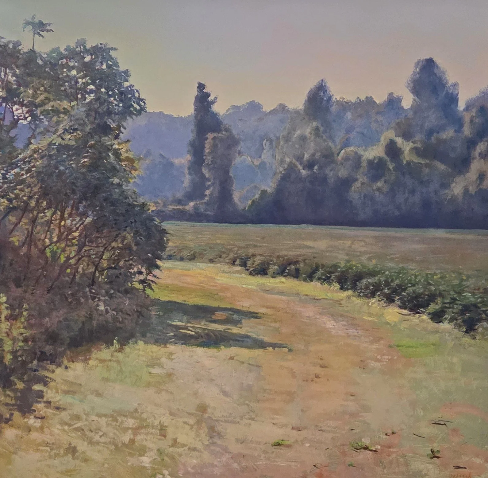 Gerald DeLoach, Untitled, 48x45, oil on board