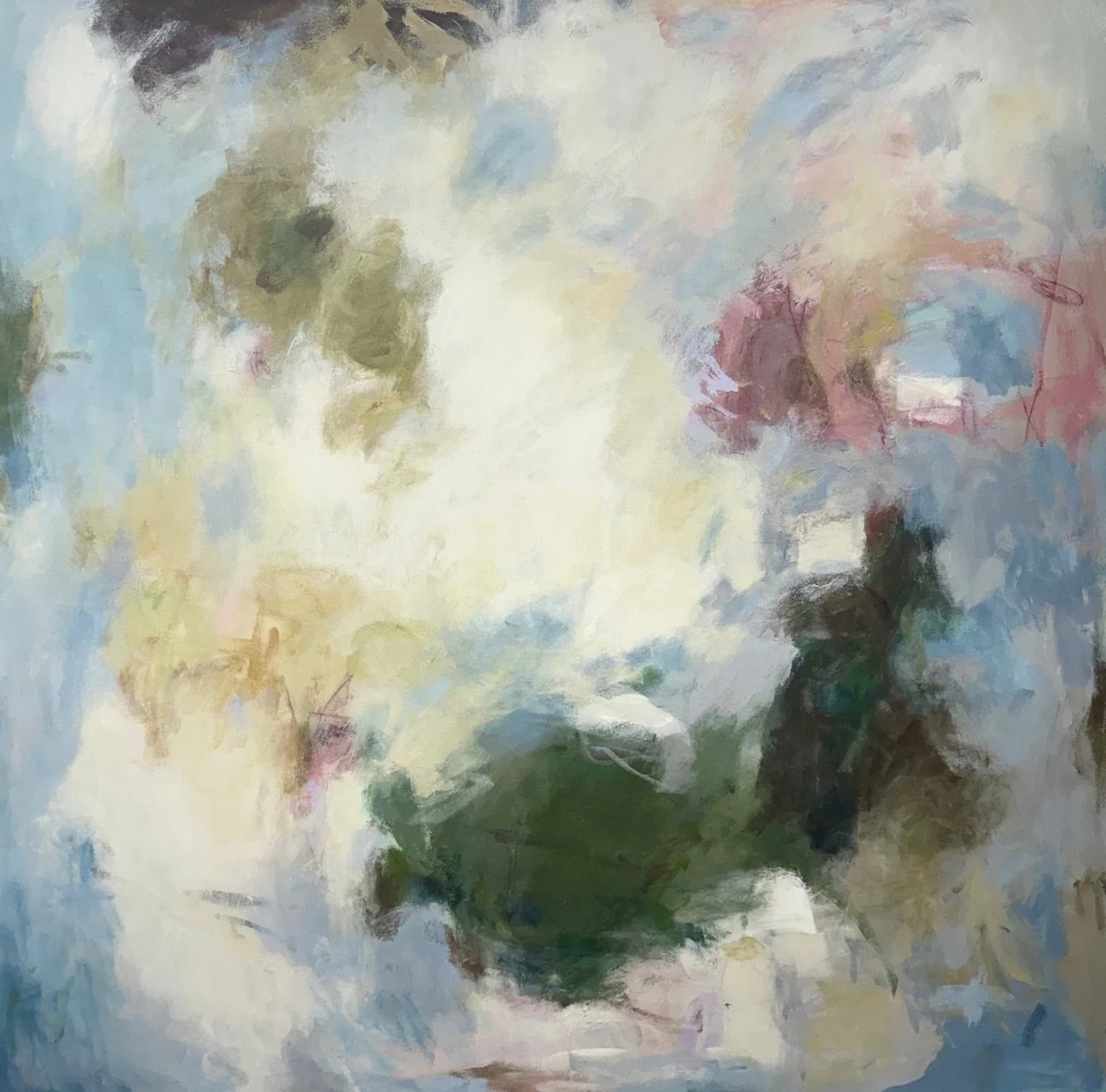 DS213- When the Wind Whispers, 48x48, acrylic on canvas