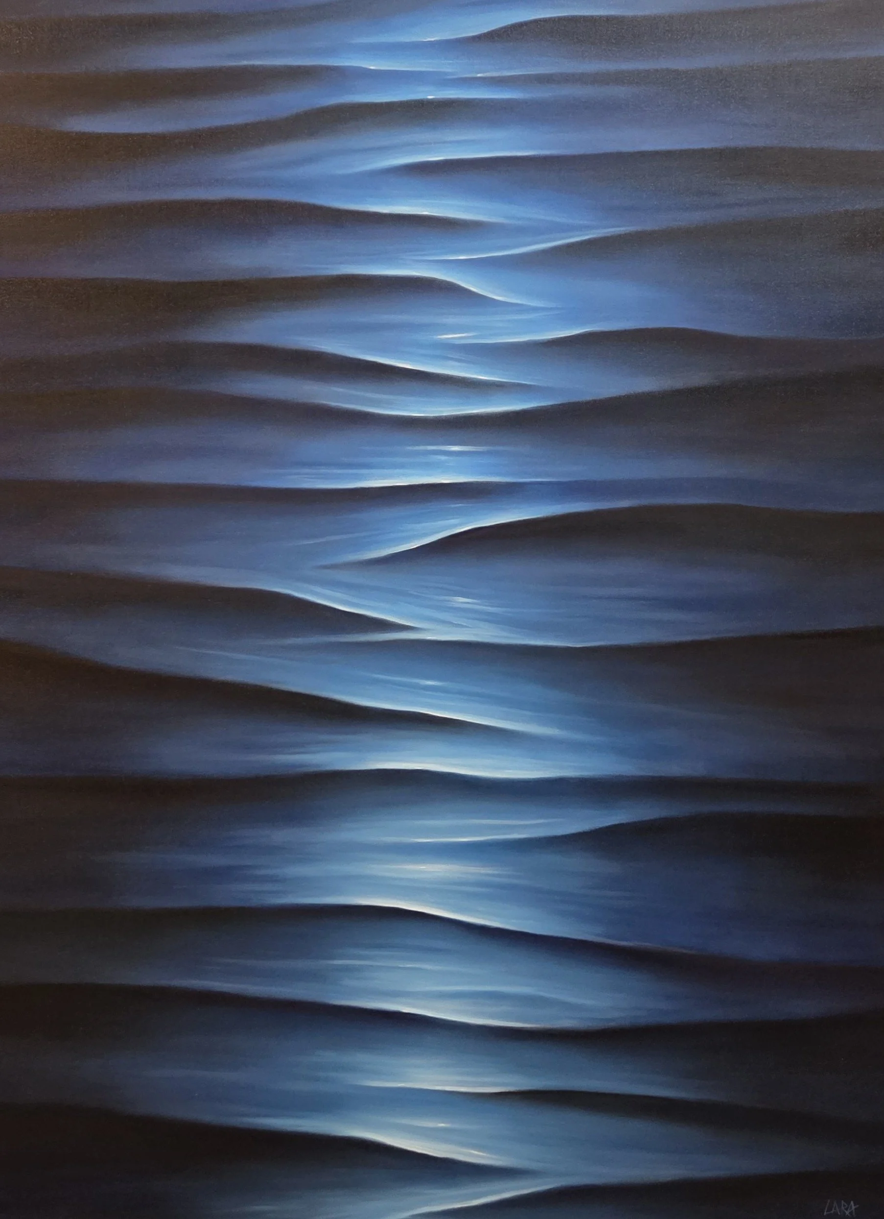 LM012- Somewhere In Between, 36x48, oil on canvas