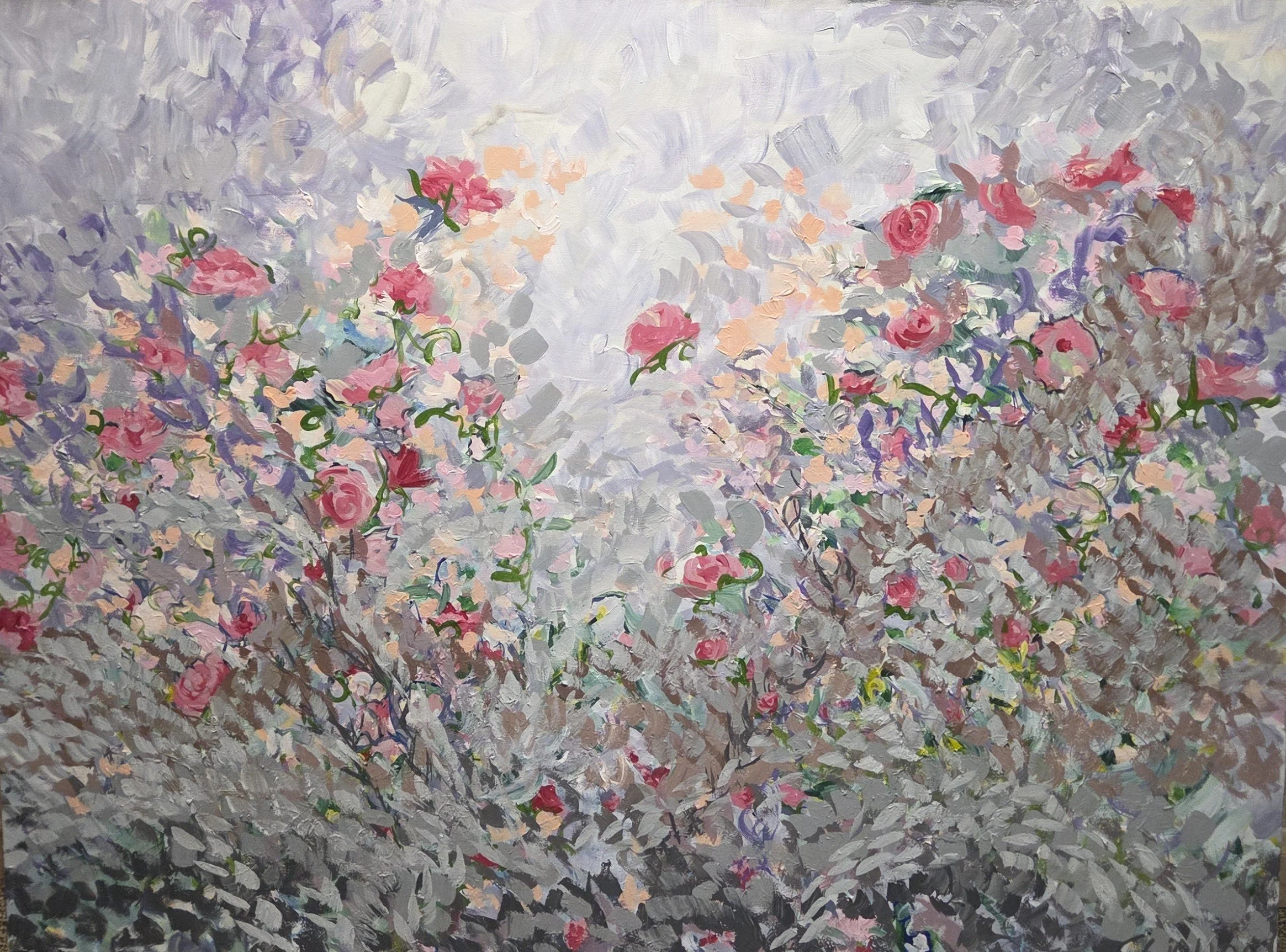 MS131- A New Beginning, 48x36, acrylic on canvas