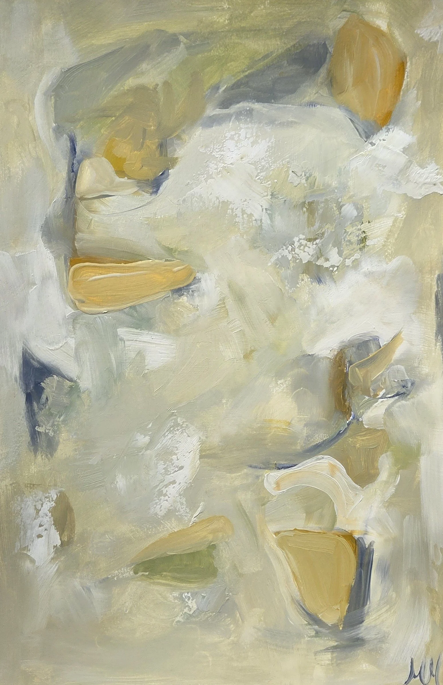 MM012- I Wouldn't Miss It III, 12x18, oil on paper