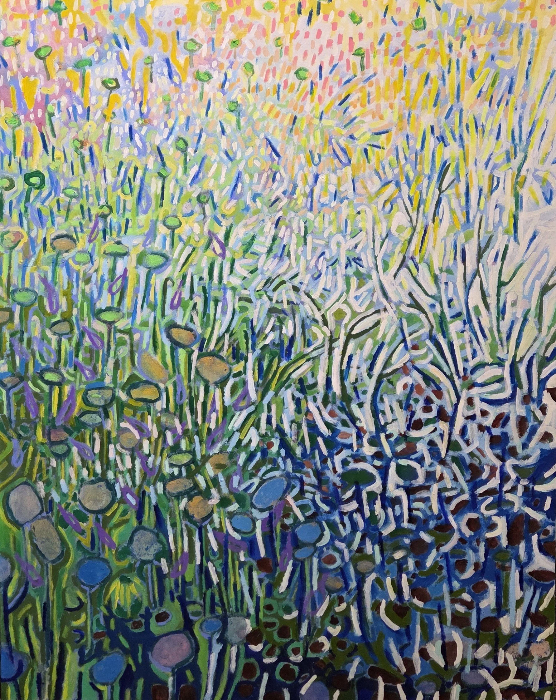 RM102- Althea, 40x50, acrylic on canvas