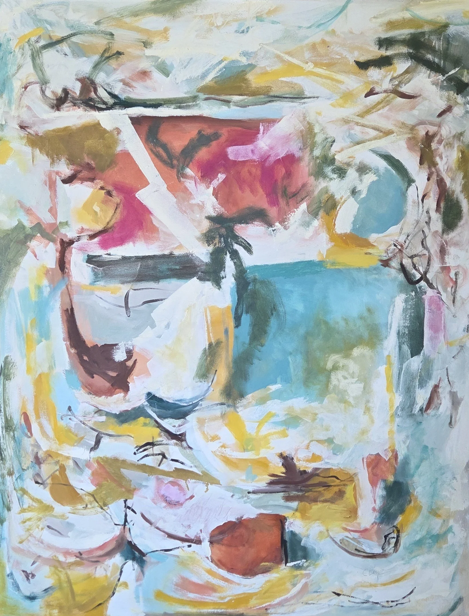 CMK766- Magic Sands Beach, 48x60, oil on canvas
