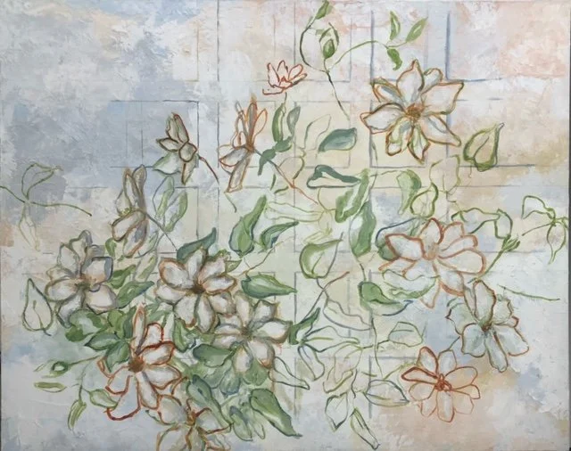 JE816- Magnolia Memory, 60x48, oil on canvas