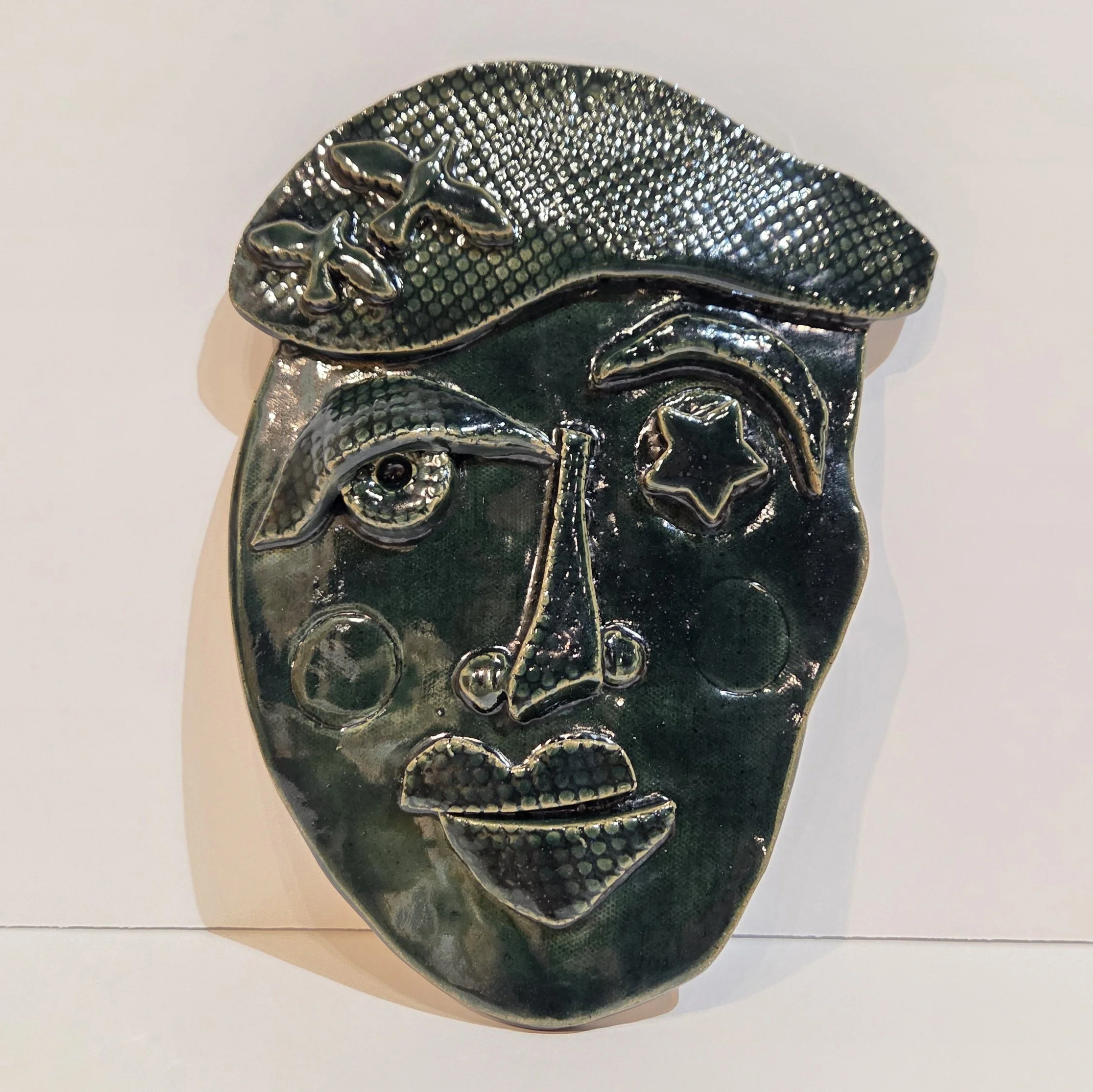 MA436- Stars in Your Eyes, 7x9, ceramic
