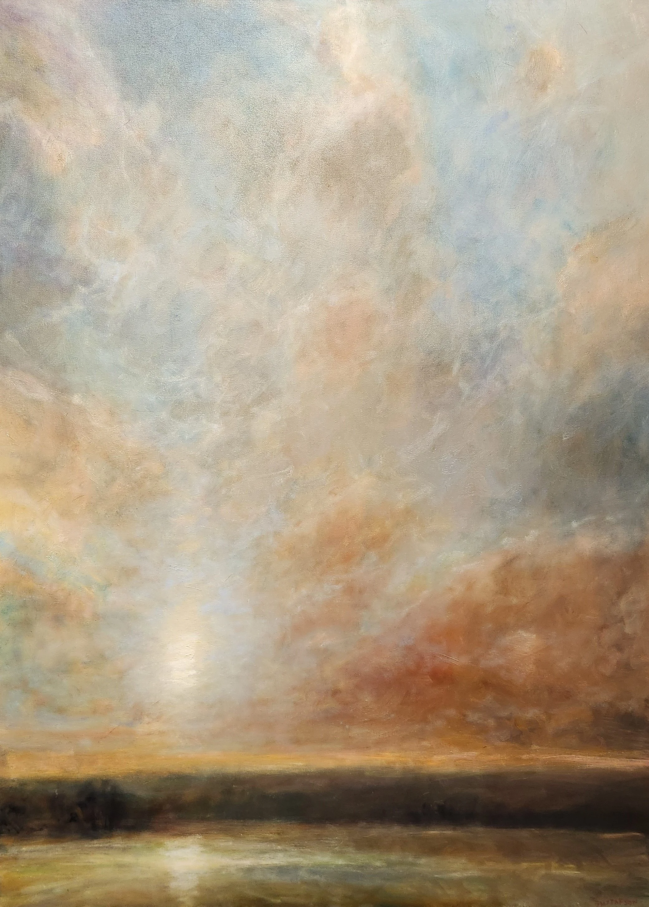 GG560- Evening Bliss, 36x48, oil on canvas