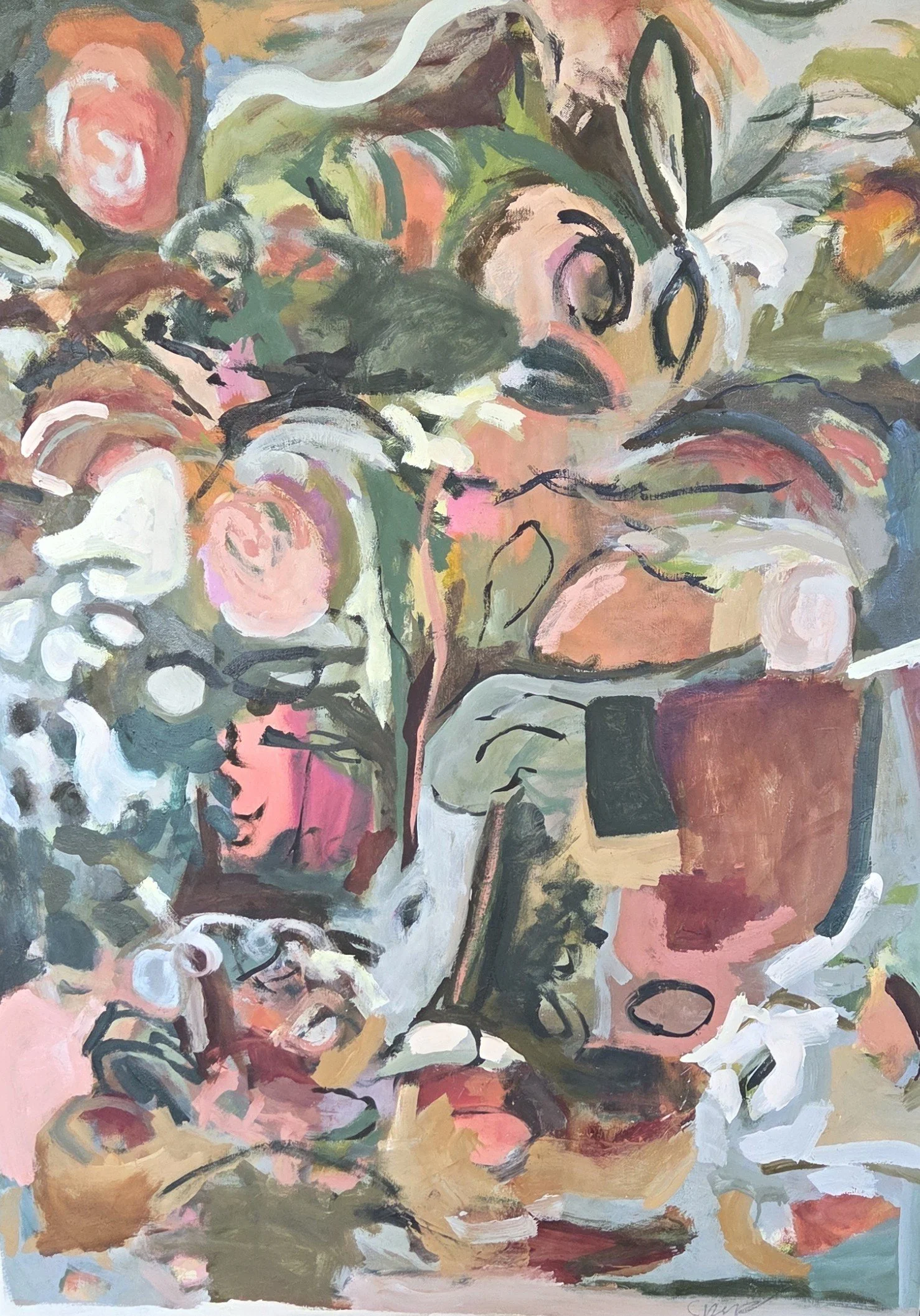 CMK761- Goodbye, Frank, 36x48, oil on canvas