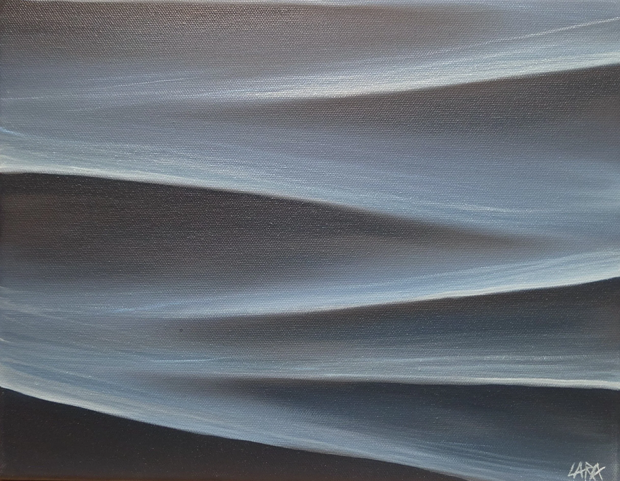 LM017- Subtle Movement, 14x11, oil on canvas
