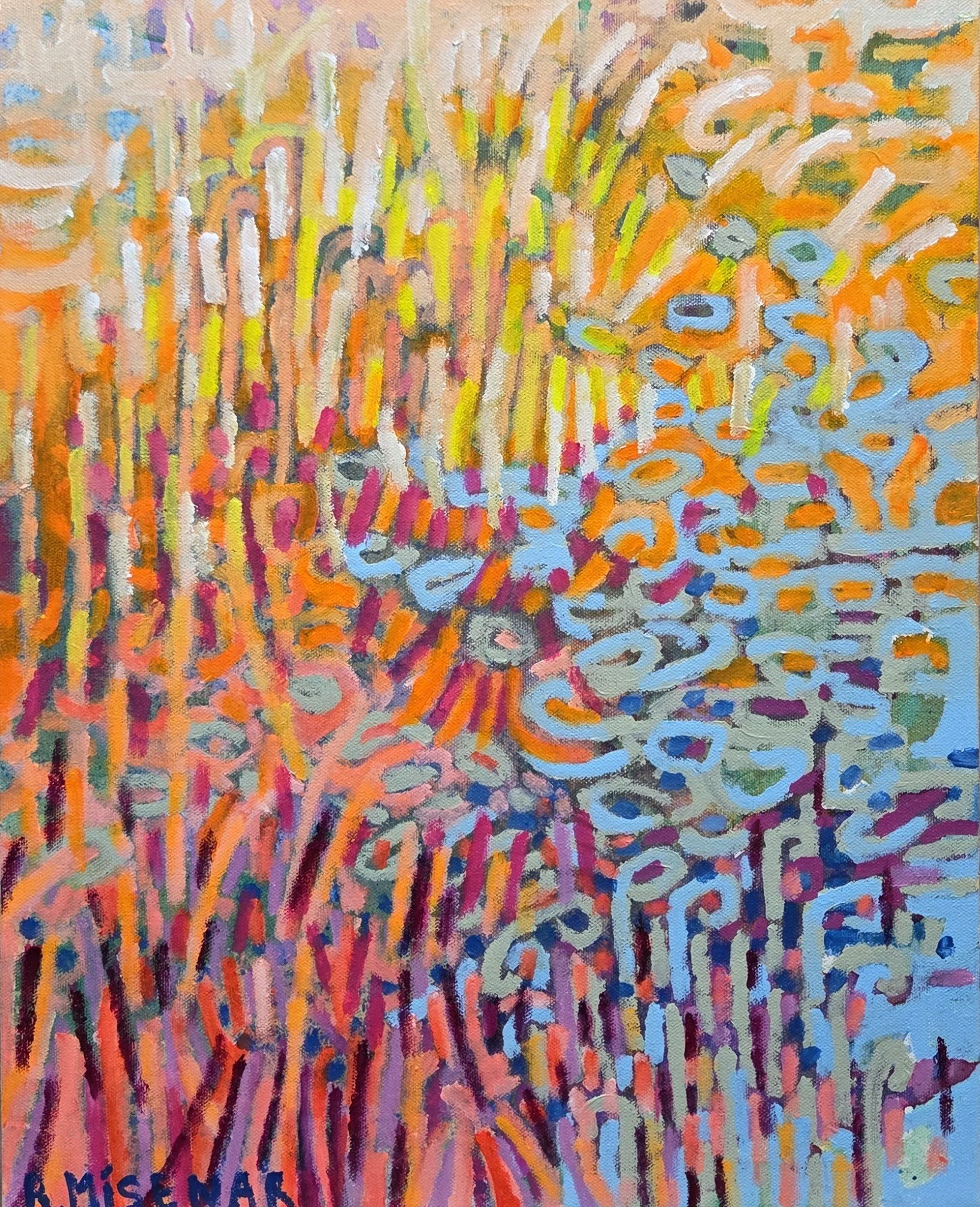 RM112- Whole Lotta Love, 16x20, acrylic on canvas
