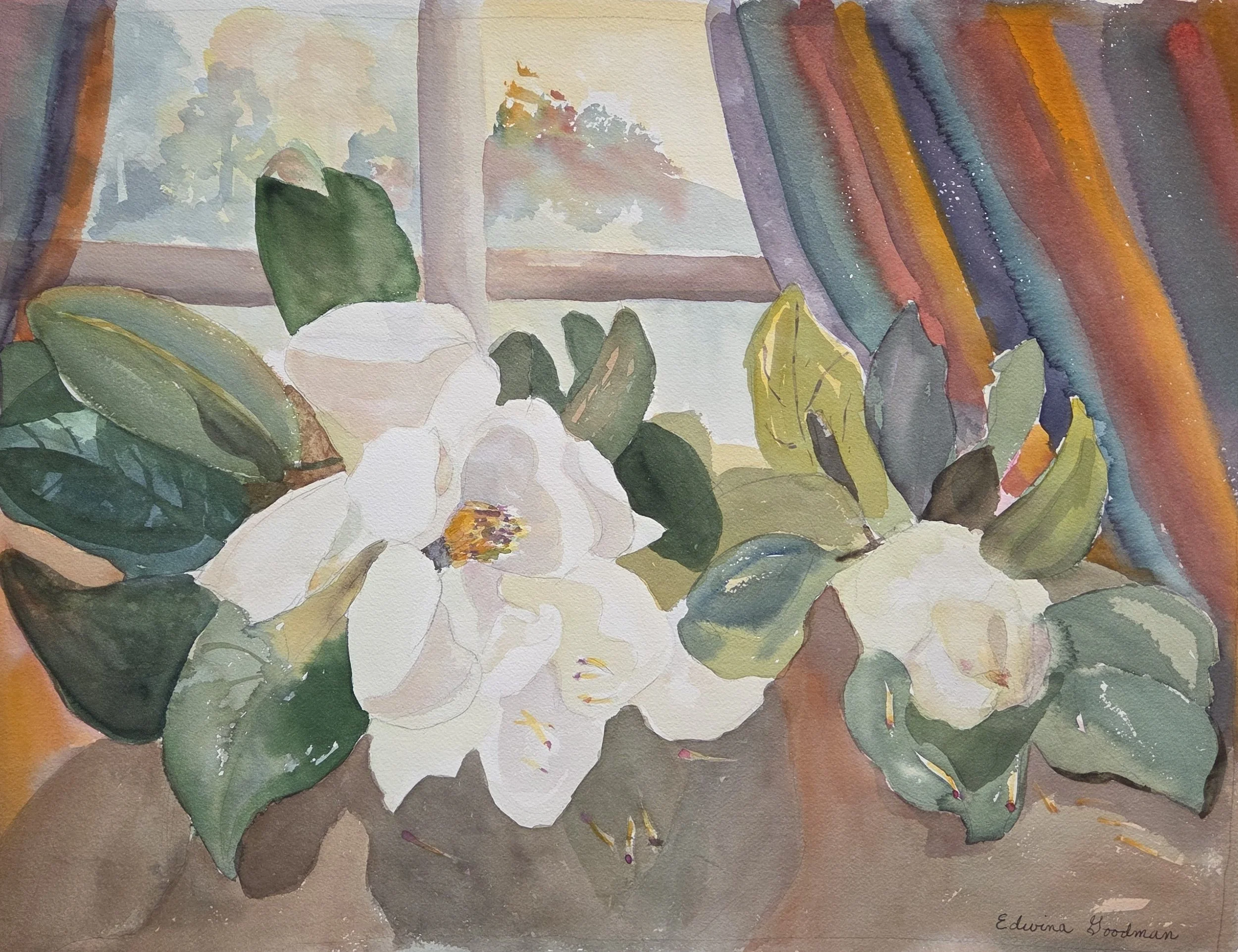 EG009- "Mississippi Magic!, early 90s", 24x18, watercolor