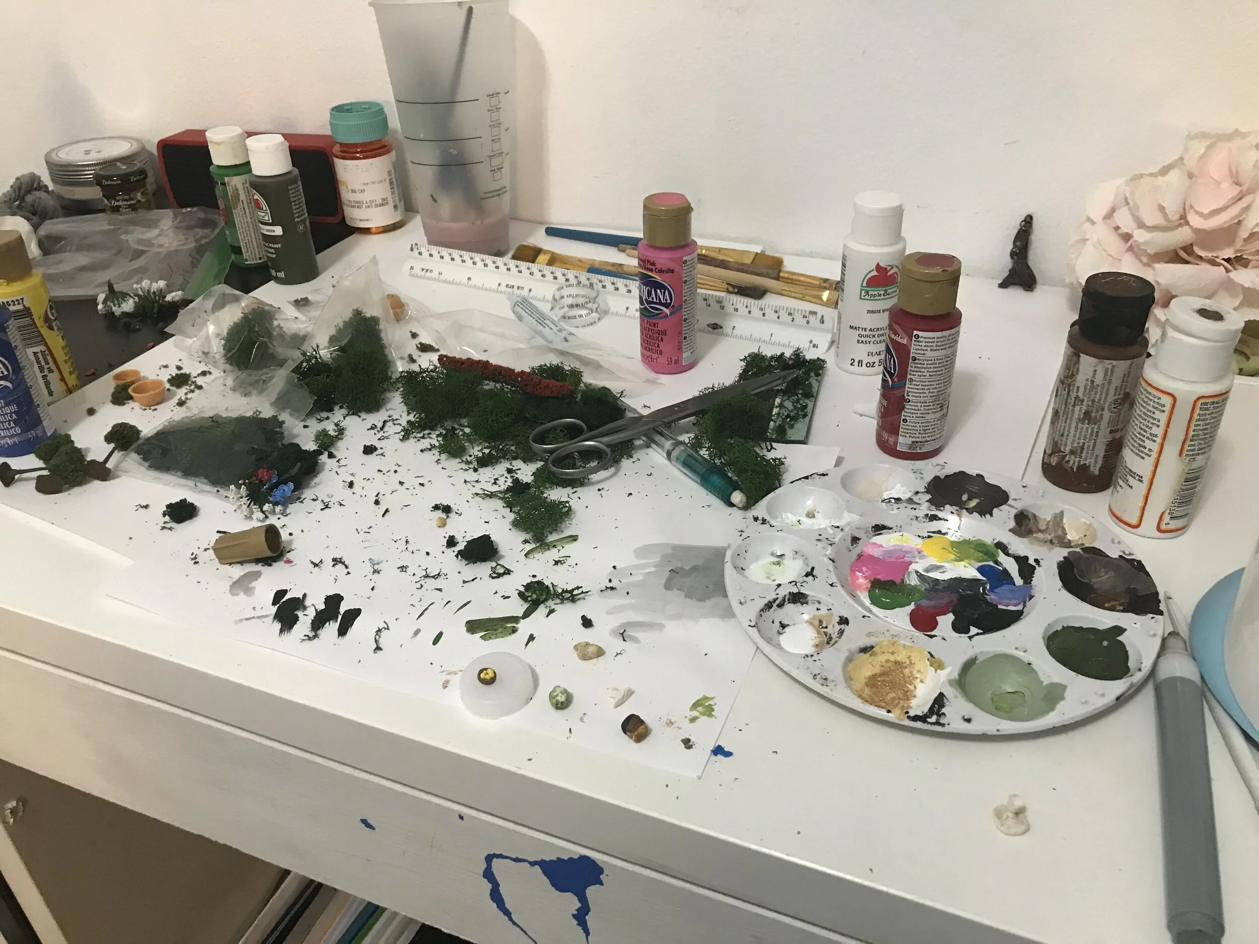 My Desk while Working