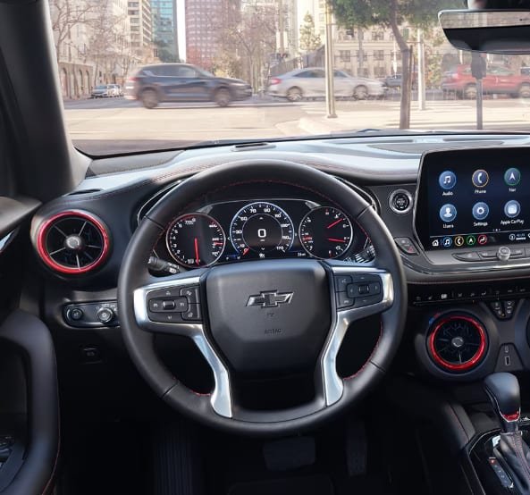 Feel the thrill of the drive with the bold and sporty Chevy Blazer! Discover it for yourself at The Karl Chevrolet Company.