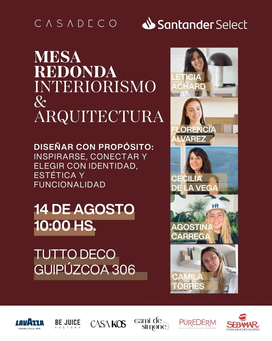 Charlas CASA DECO 2025 