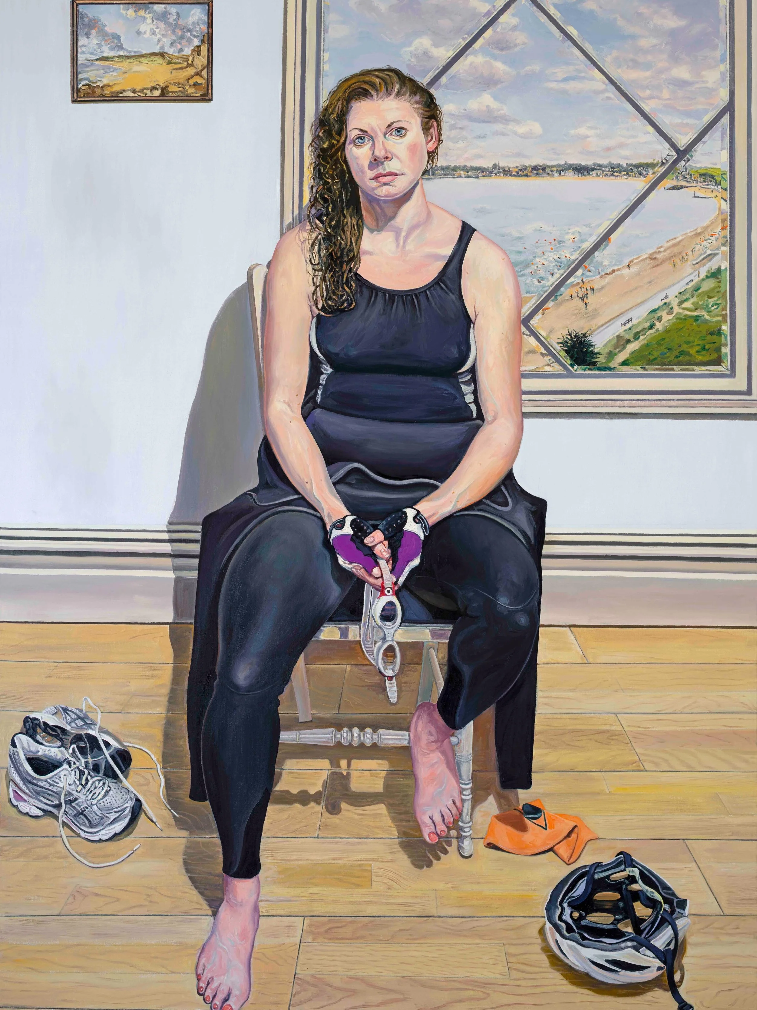 Listen up ! So delighted to share that  my painting &lsquo;Rowena (Bowleaze Cove)&rsquo; 2012&nbsp; (oil on canvas 170 x 120cms) - Cultural Olympics - commission, has been acquired by Museum and Art gallery Swindon @museumartswindon for their collect