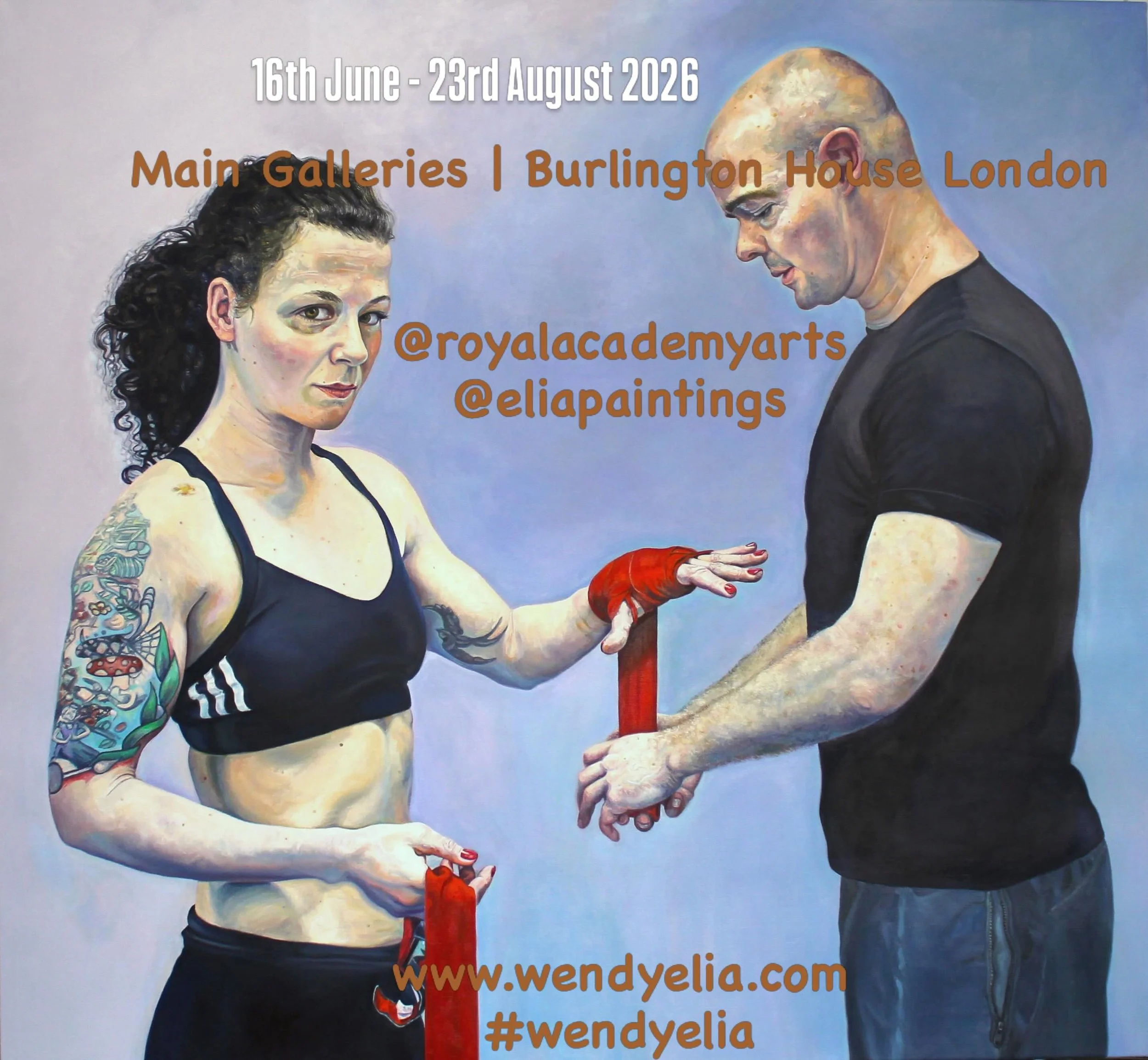 So delighted  to have been invited by the Royal Academy  2026 Summer Exhibition committee @royalacademyarts to show my painting  of the &lsquo;Croatian Champion ( Marija Malenica)&rsquo;, oil on canvas, 120 x 130 cm . 
@marija._malenica 
In this pain
