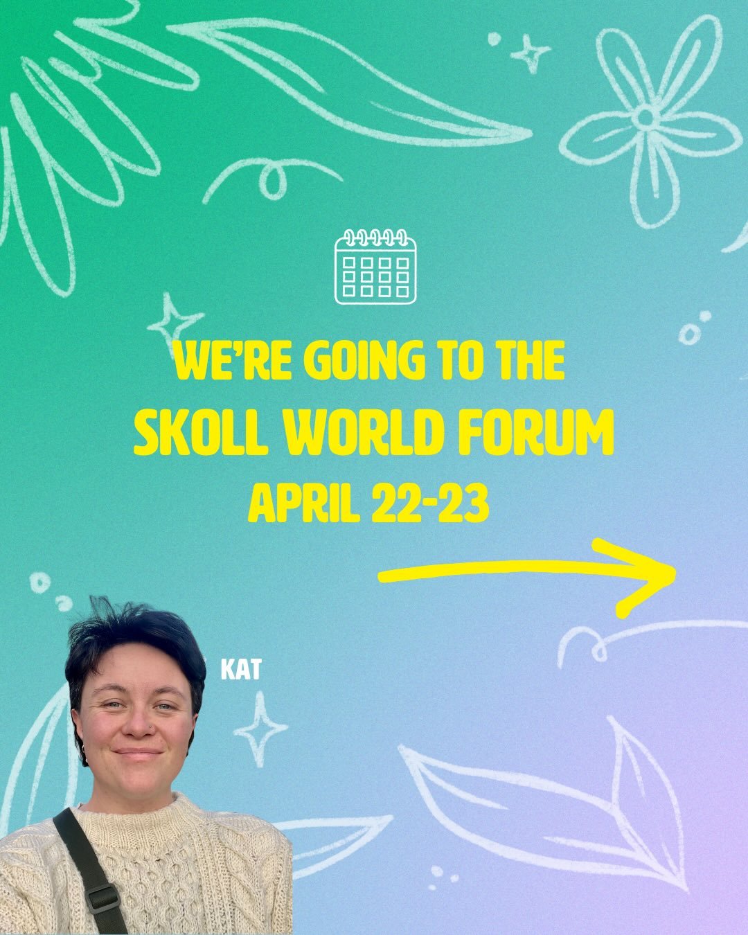 Will you be in Oxford 🇬🇧 this week for the Skoll forum? What even IS the Skoll forum?? It&rsquo;s our first year there so we thought we&rsquo;d break it down - and share about the 2 events we&rsquo;re a part of. 

If you&rsquo;ll be in town, let us