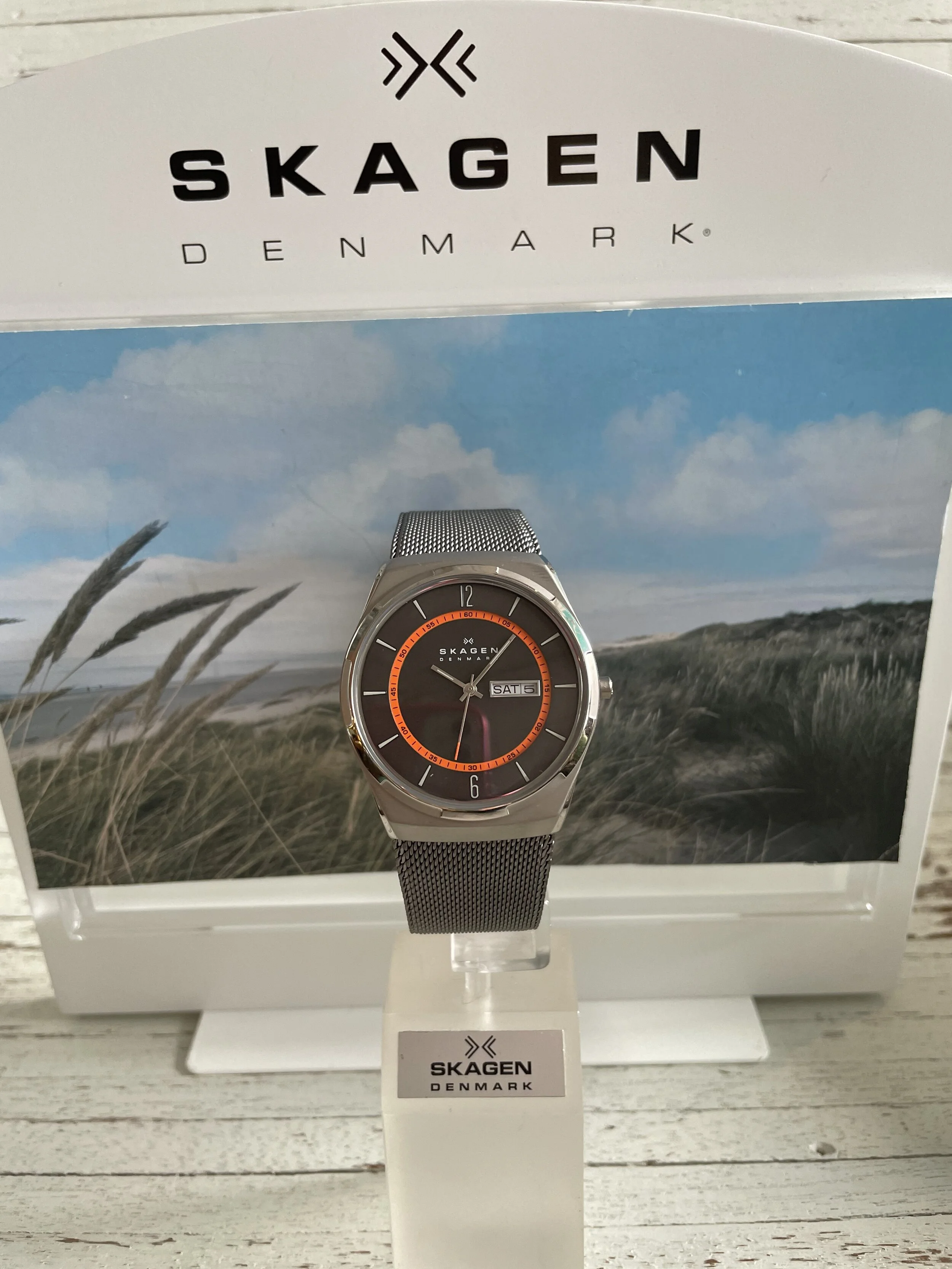 Skagen Watches Skagen 596xltxm Titanium Skagen Watch Men's
