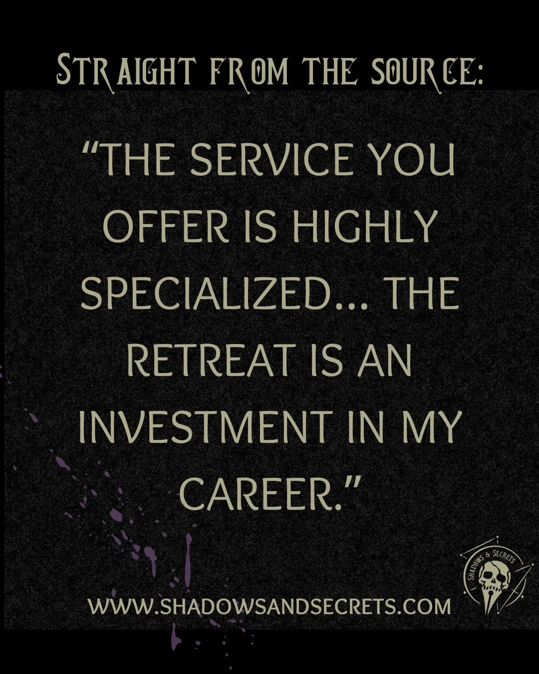 This is the thing: not all feedback is created equal.
If you need a professional, unbiased outside critique, grounded in craft (not vibes, not random opinions): this is what Shadows &amp; Secrets Writing Retreats are built for.
We work with mystery/t