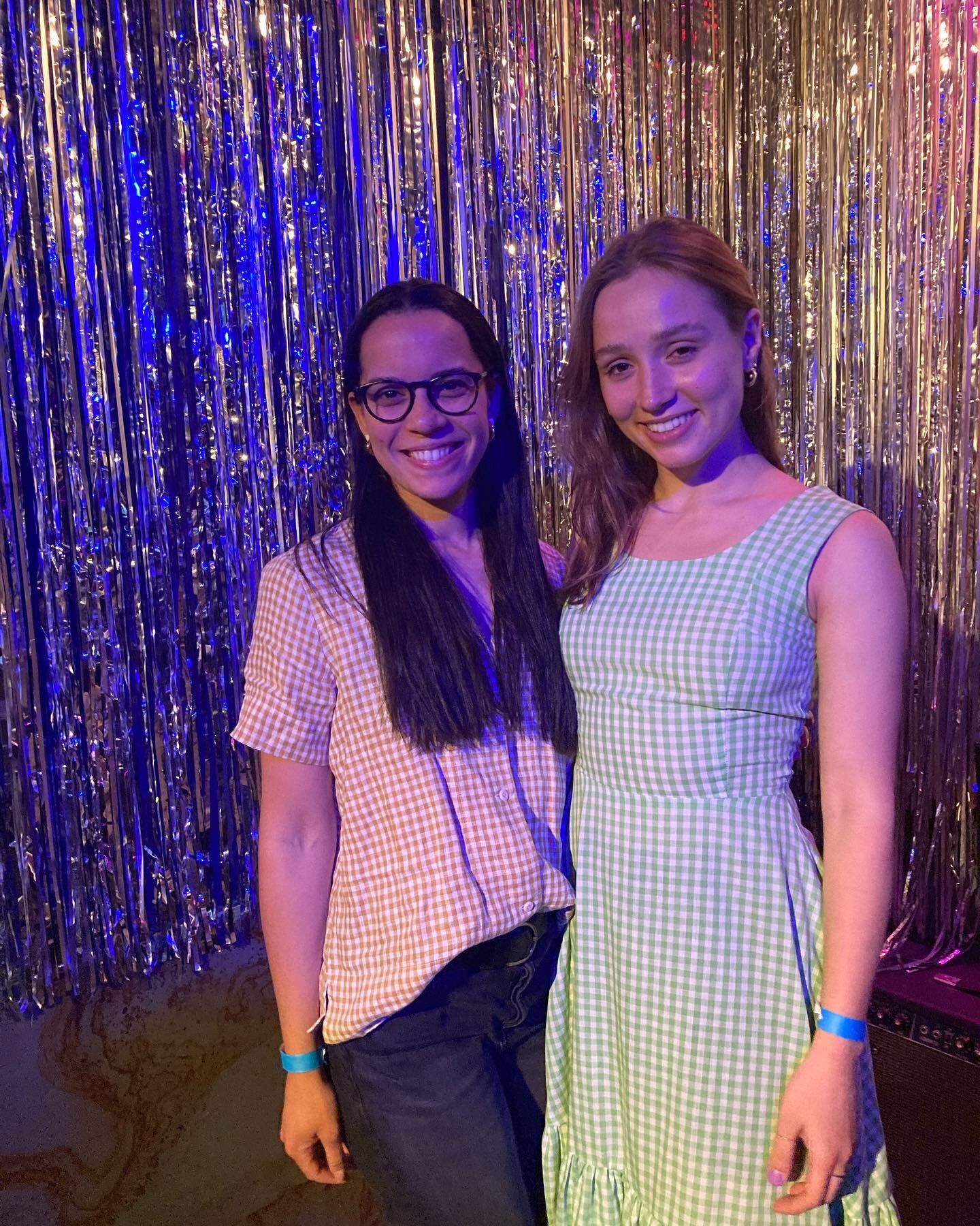 We didn&rsquo;t plan the gingham but we did plan the fundraiser and we couldn&rsquo;t be happier about it!! ✨ Thank you all for showing up last night, thank you for dancing, thank you for donating; your energy is contagious and is making us giddy abo