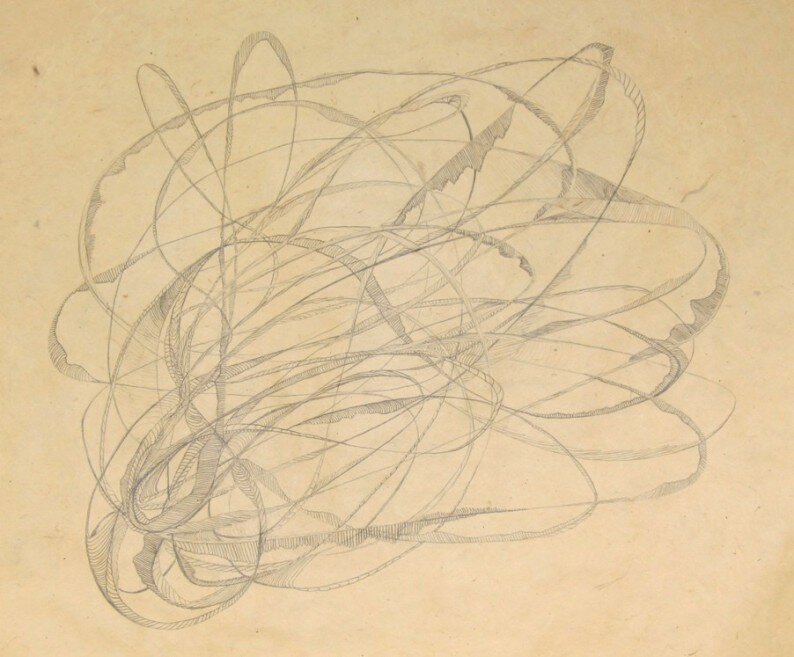 "Untitled." 2004. Graphite on paper.