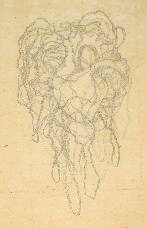 "Untitled." 2004. Graphite on paper.