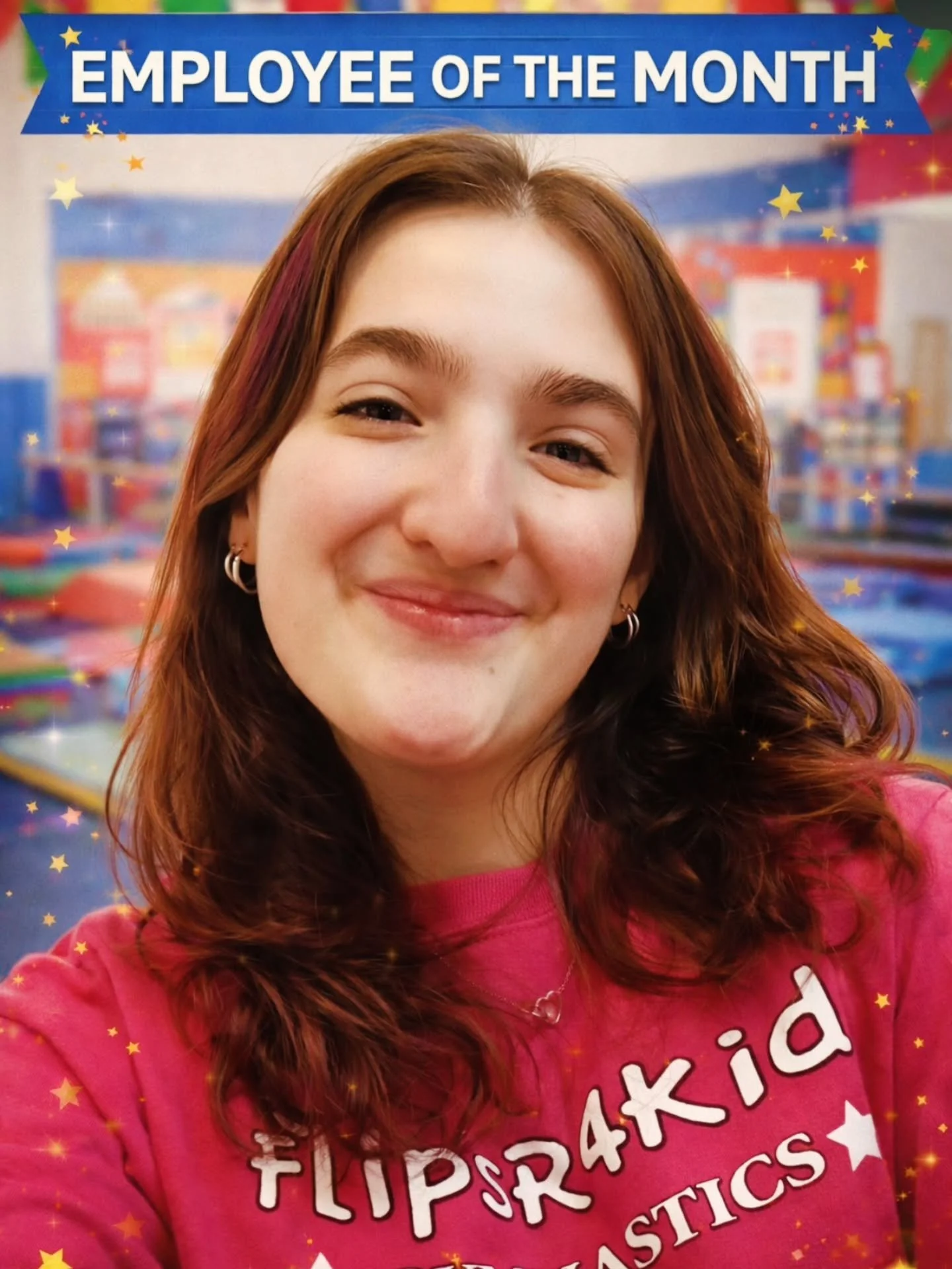 🎉 Congratulations to our Employee of the Month: Miss Adriana! 

🤸&zwj;♀️ Her positive energy, kindness, and dedication make every class more fun and encouraging for our gymnasts. Whether she&rsquo;s helping students master a new skill, cheering the