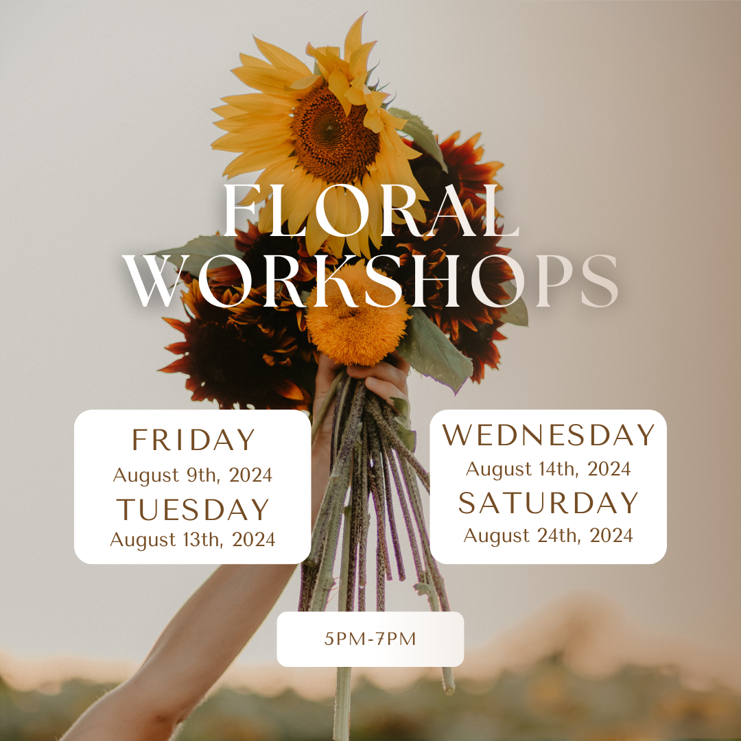  Floral Workshop Sip n' Bite
