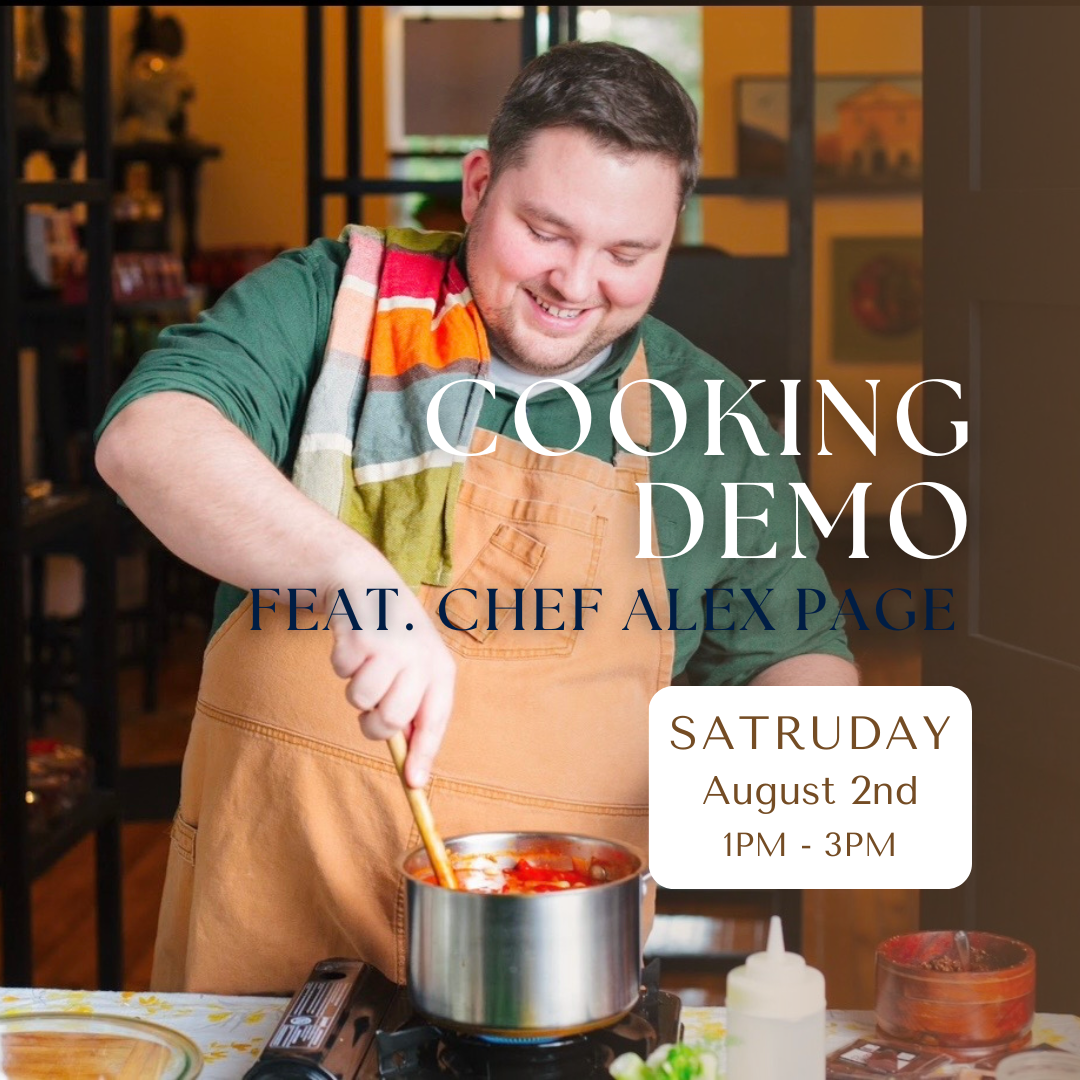 Cooking Demo with Chef Alex Page