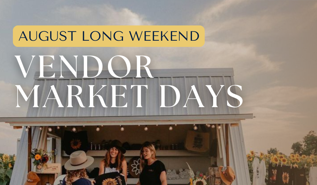 Market Days August 1st &amp; 3rd!